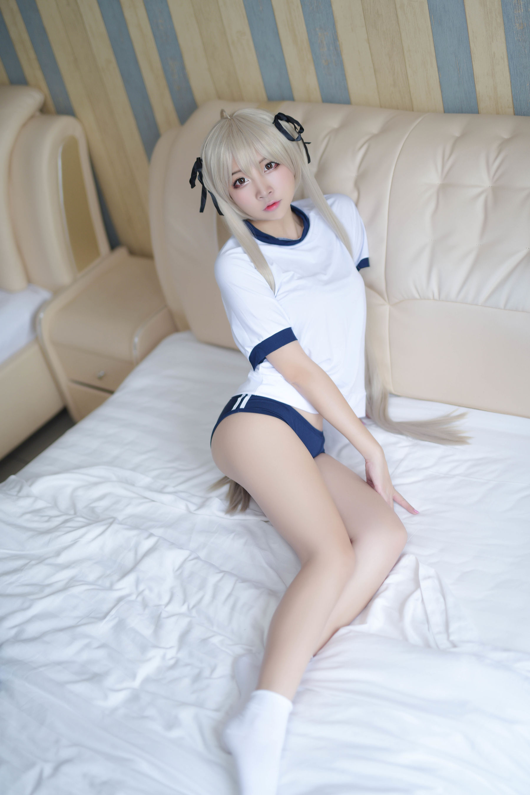 [Cosplay写真] 人气Coser二佐Nisa - 穹妹运动服