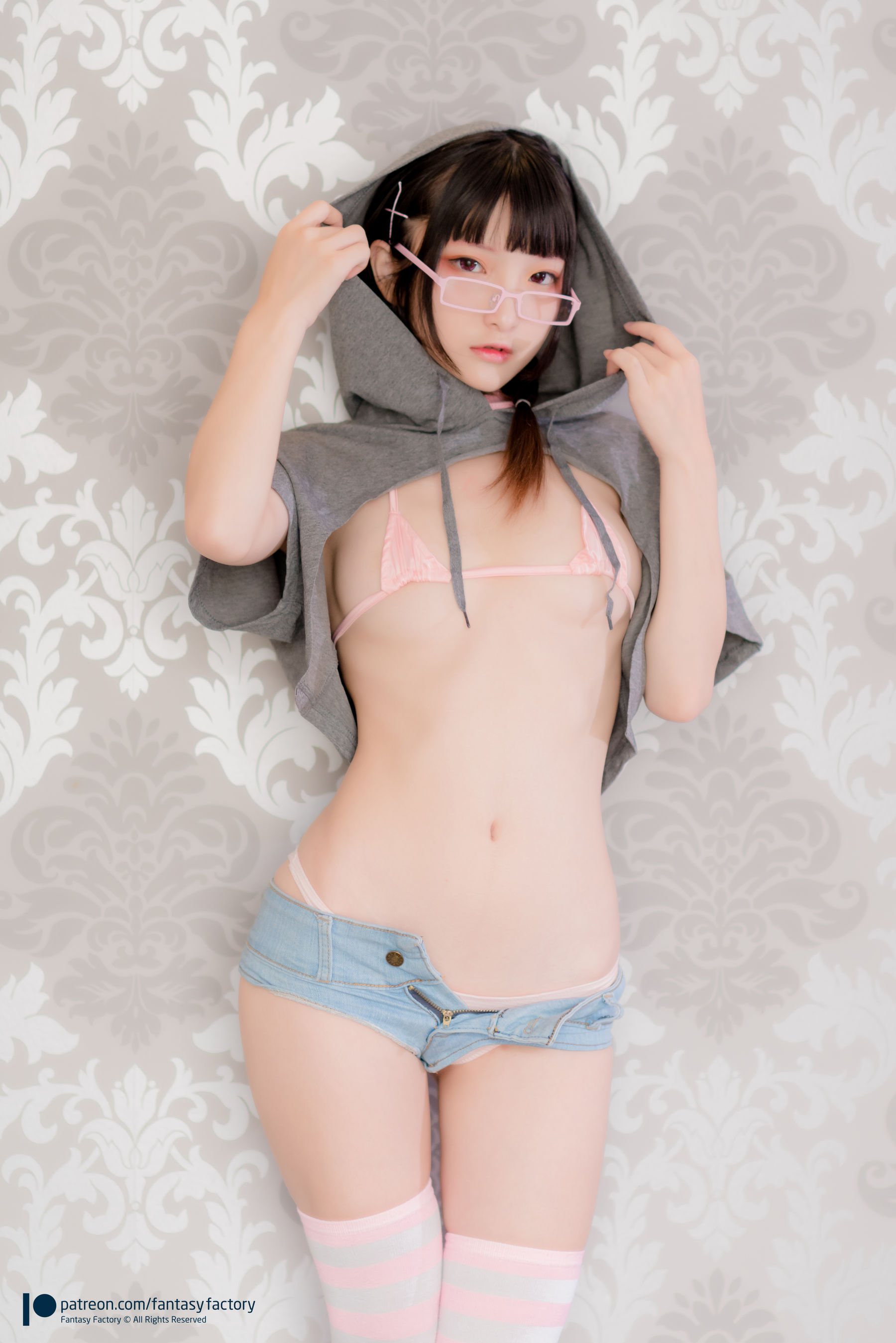 [Cosplay写真] 小丁 《Fantasy Factory》 - 2019.07 JK 情趣 旗袍