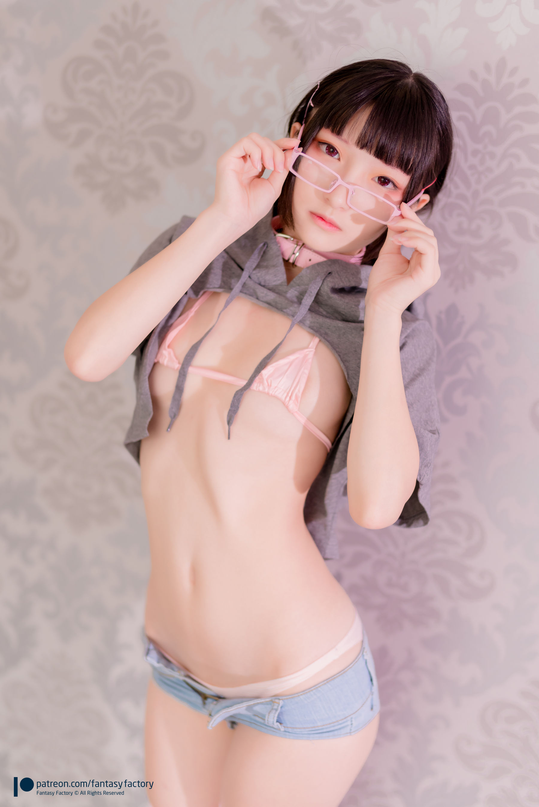[Cosplay写真] 小丁 《Fantasy Factory》 - 2019.07 JK 情趣 旗袍