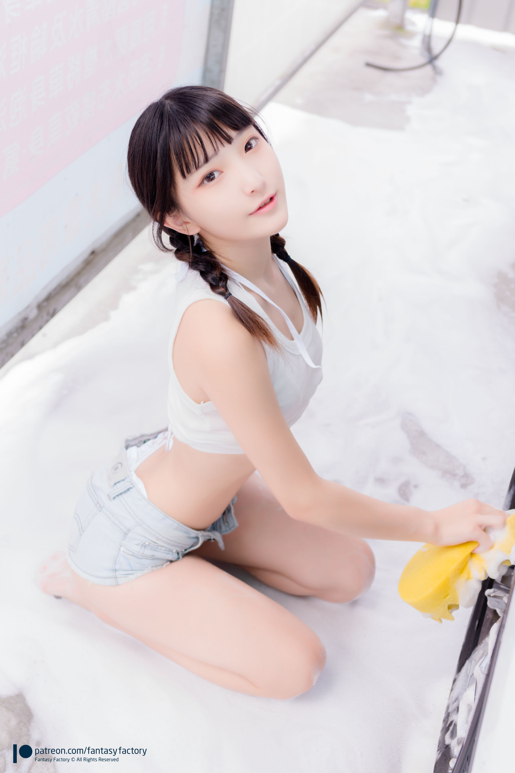 [Cosplay写真] 小丁 《Fantasy Factory》 - 2019.07 JK 情趣 旗袍