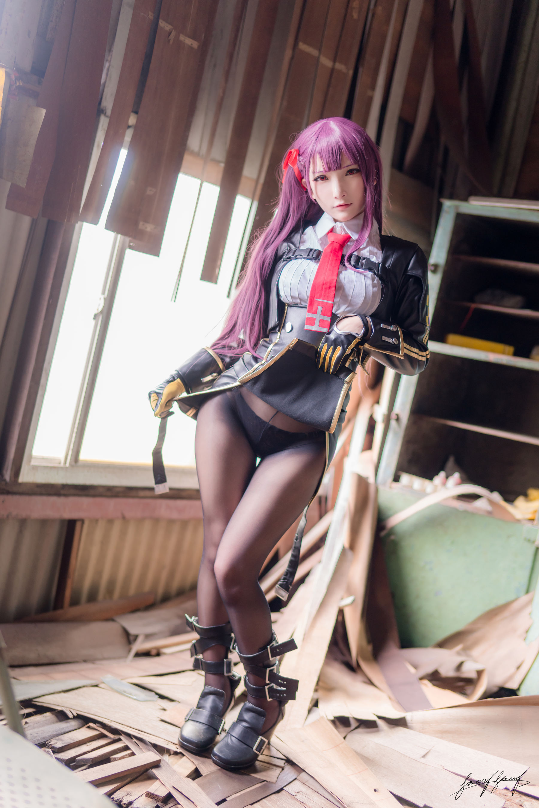 [Cosplay写真] 小丁 《Fantasy Factory》 - 2019.07 JK 情趣 旗袍