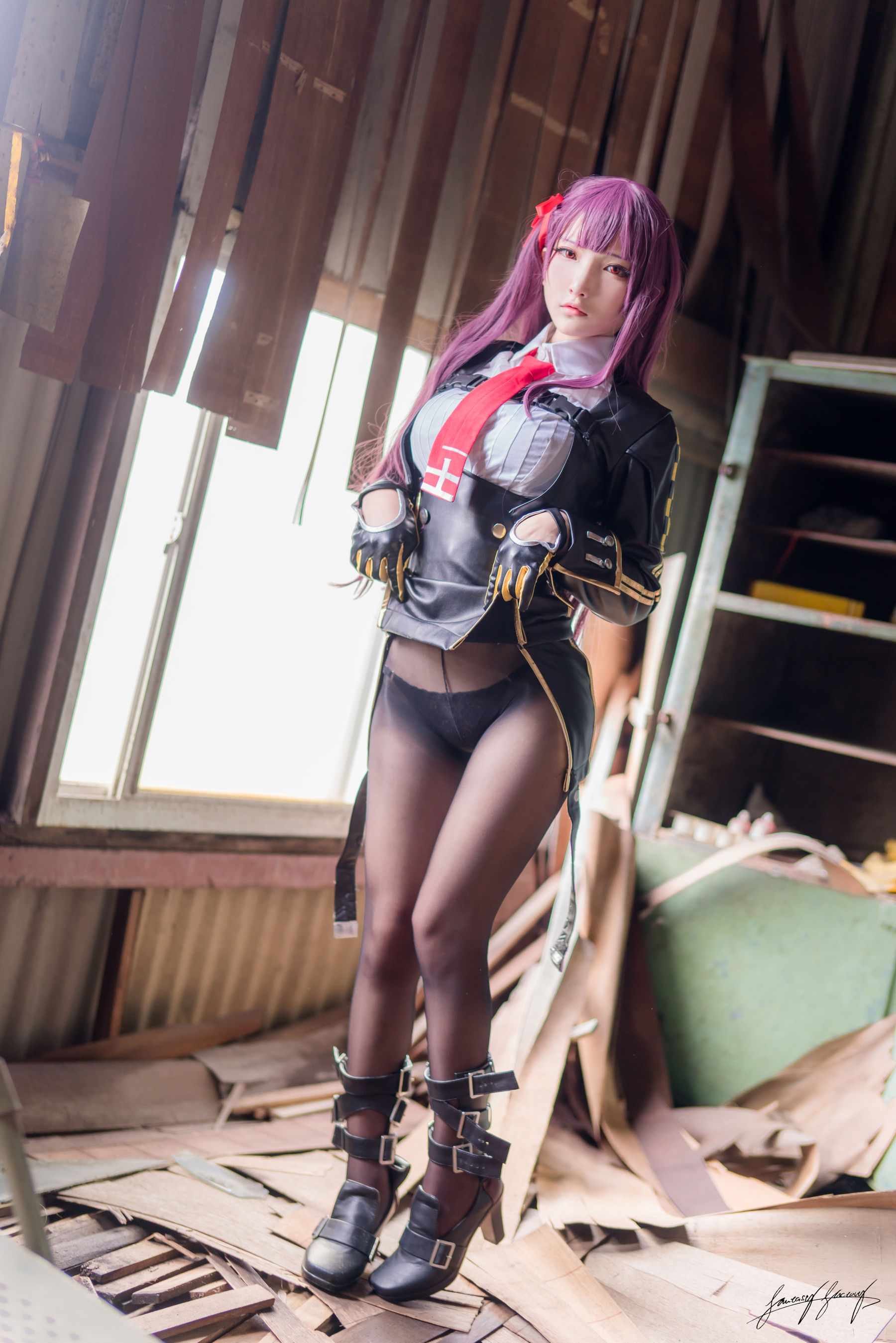 [Cosplay写真] 小丁 《Fantasy Factory》 - 2019.07 JK 情趣 旗袍