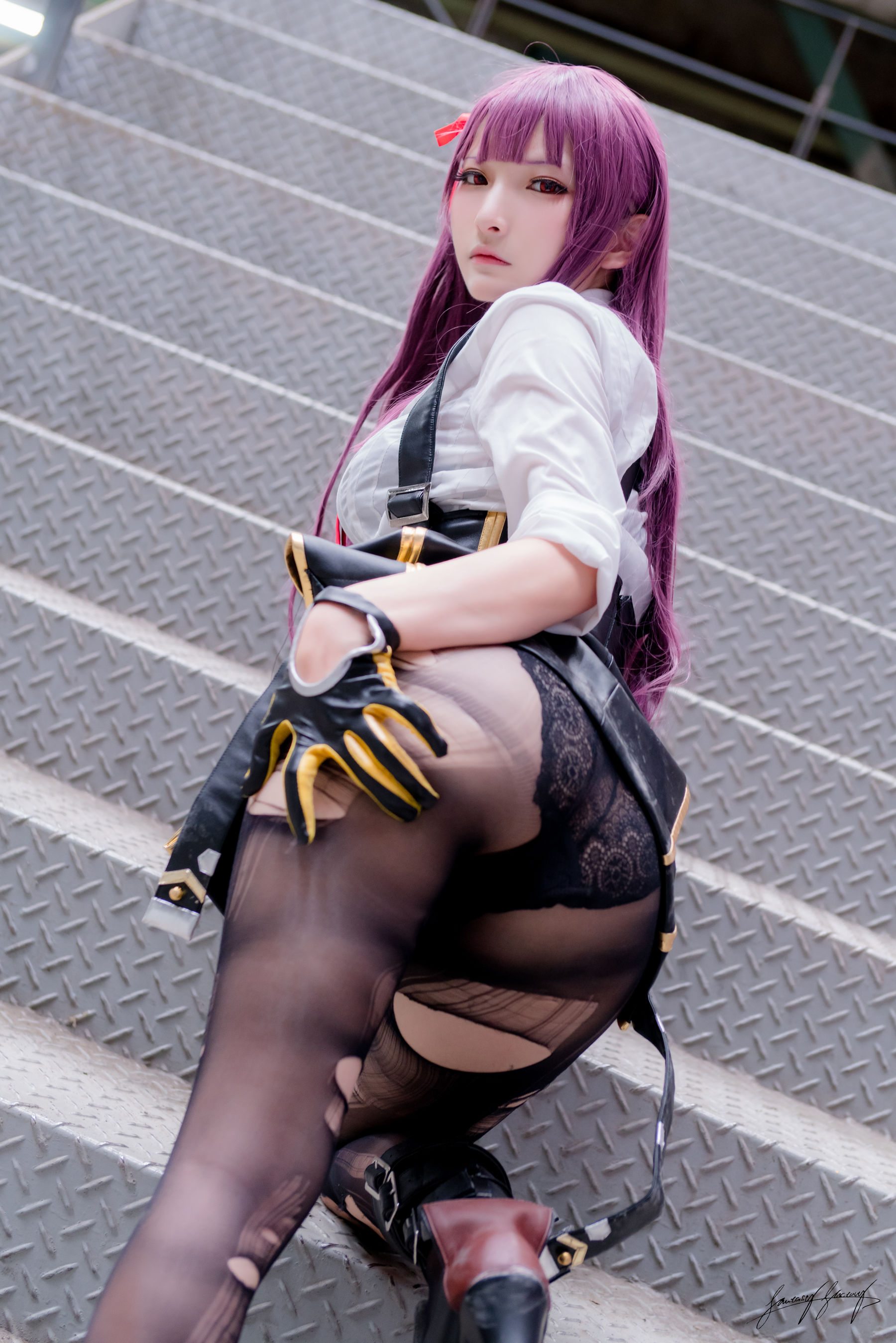 [Cosplay写真] 小丁 《Fantasy Factory》 - 2019.07 JK 情趣 旗袍