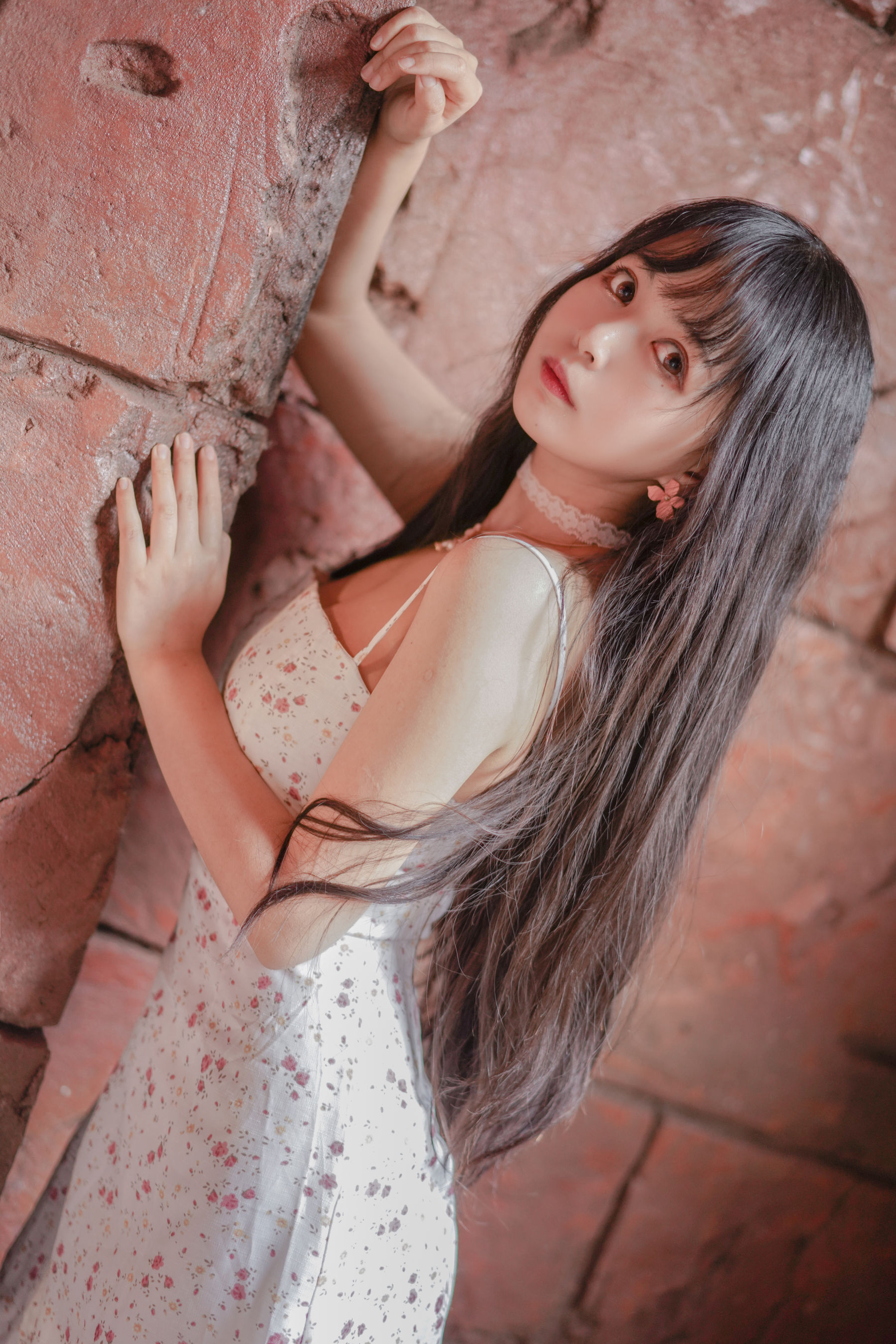 [Cosplay写真] 大眼萌妹黑猫猫OvO - 风