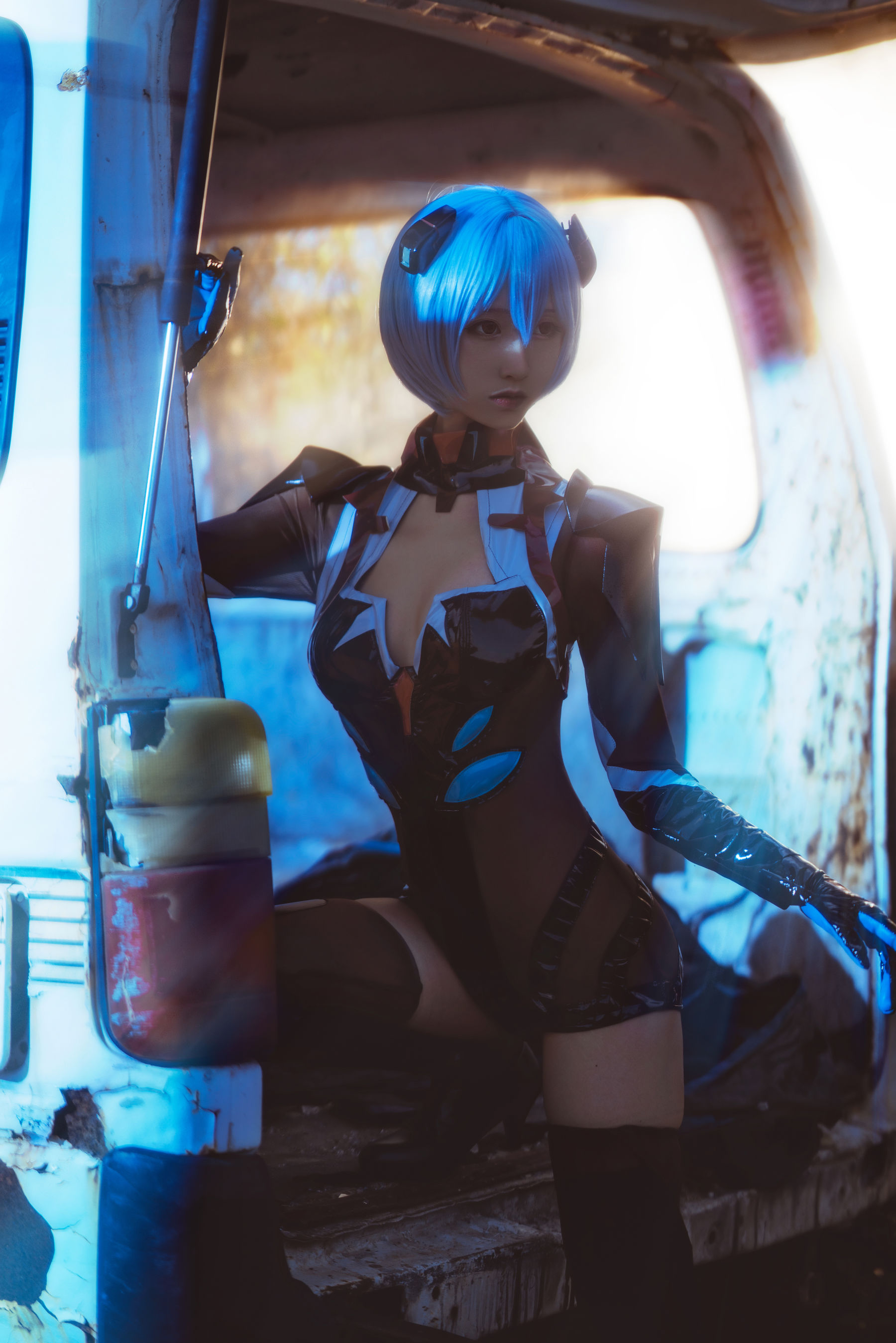 [Cosplay写真] 萌系小姐姐木绵绵OwO - 绫波丽
