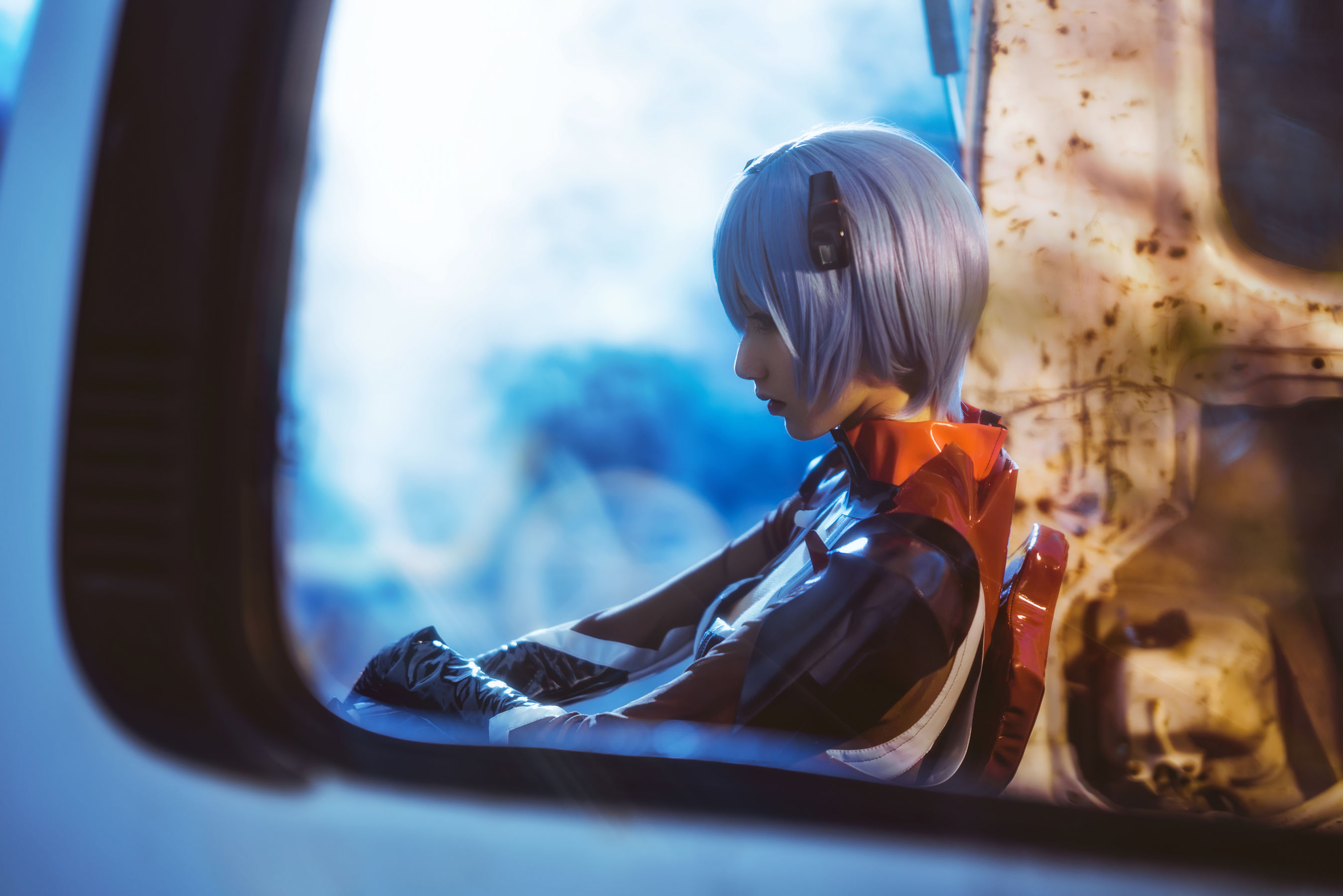 [Cosplay写真] 萌系小姐姐木绵绵OwO - 绫波丽