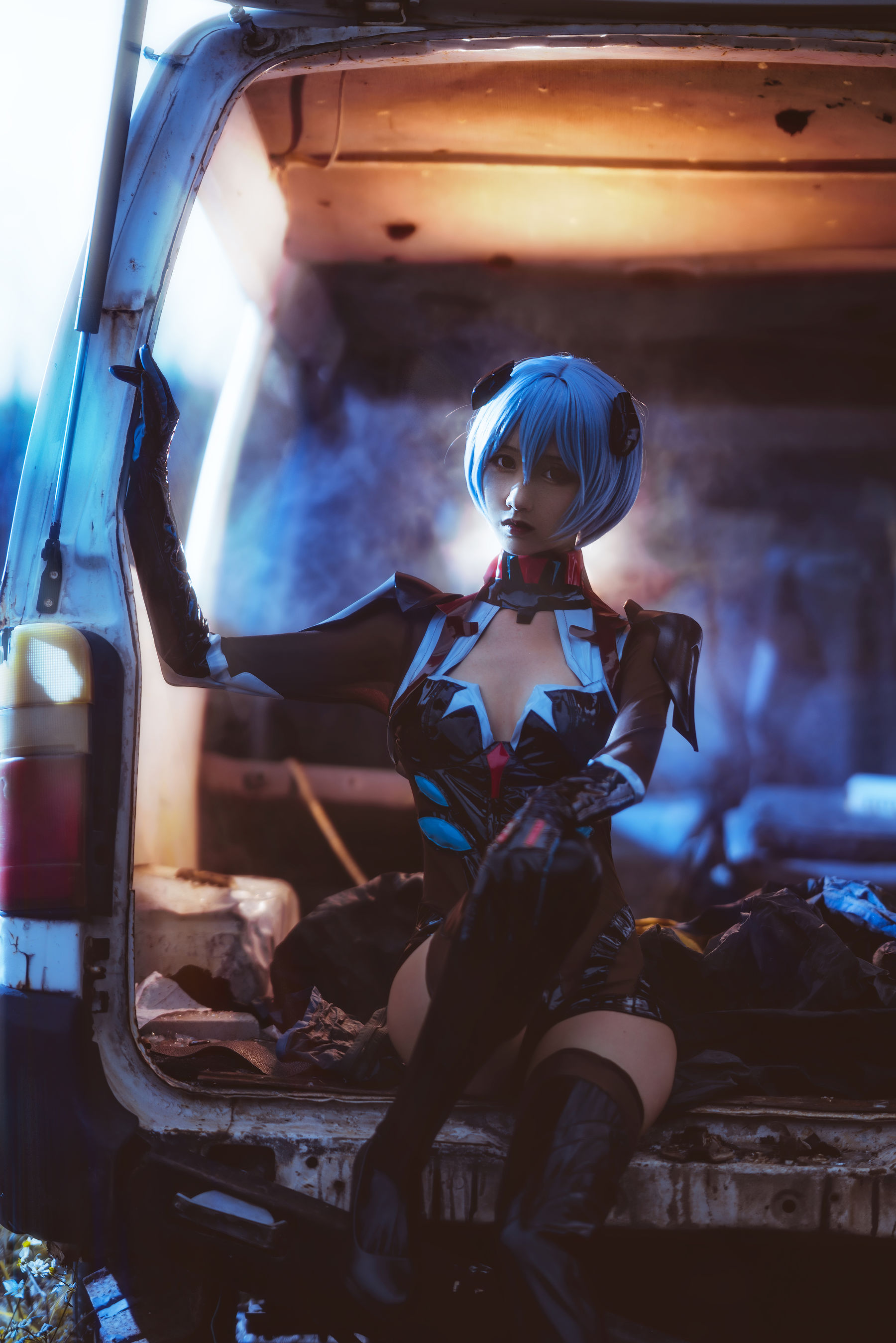[Cosplay写真] 萌系小姐姐木绵绵OwO - 绫波丽