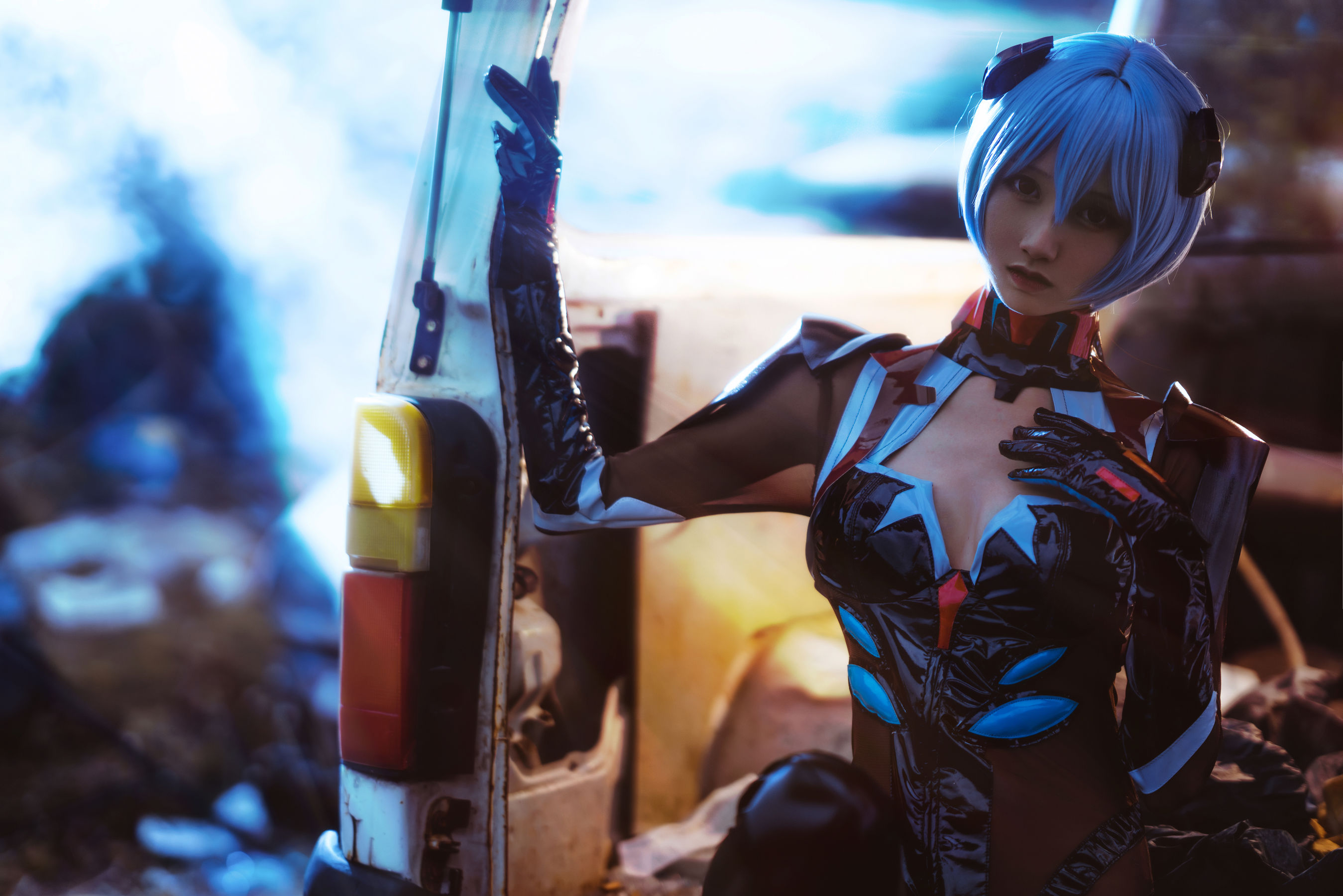[Cosplay写真] 萌系小姐姐木绵绵OwO - 绫波丽