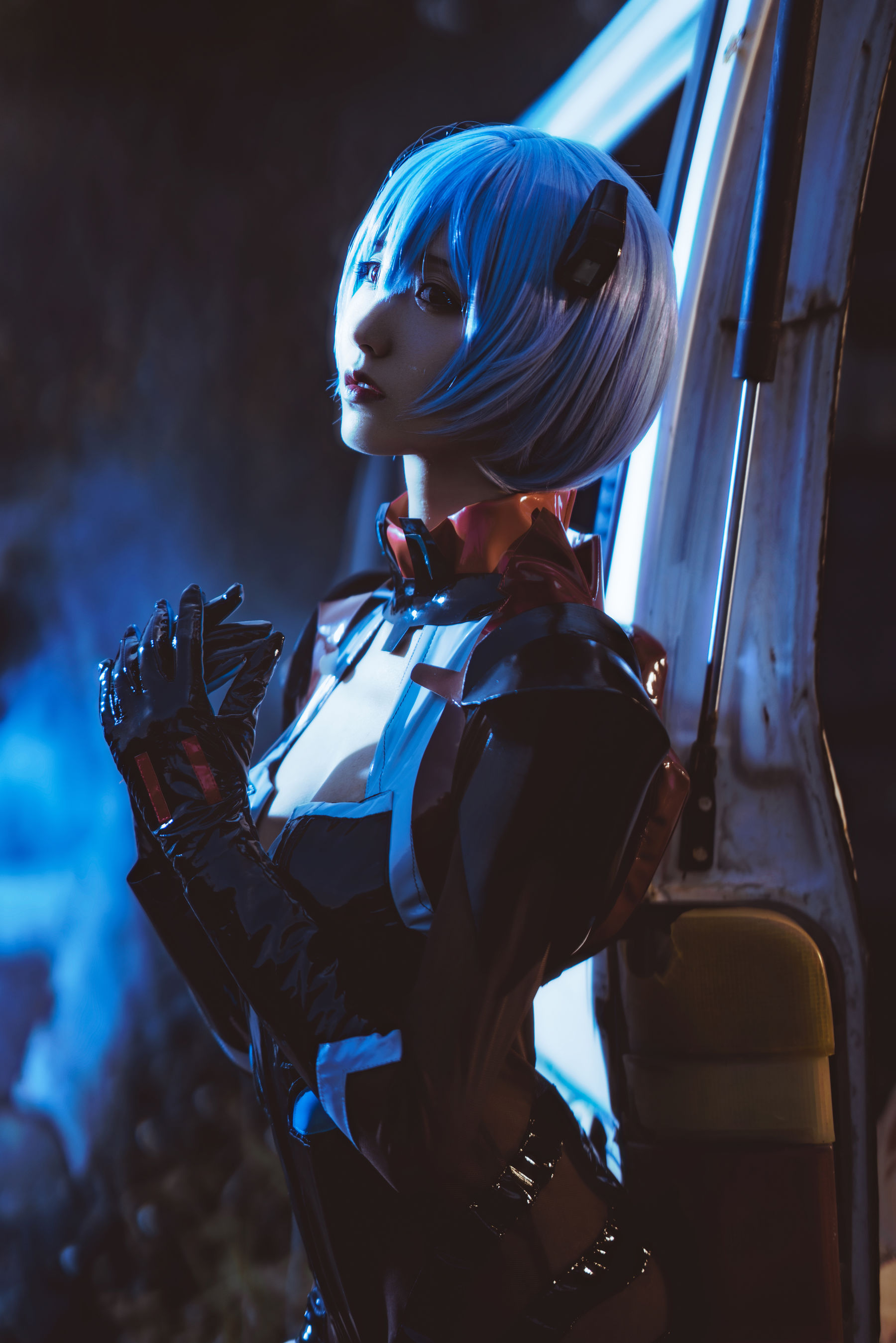[Cosplay写真] 萌系小姐姐木绵绵OwO - 绫波丽