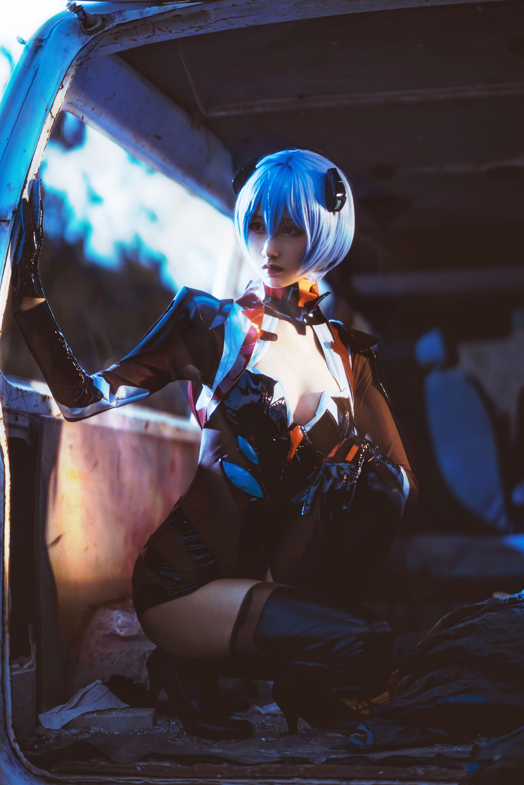 [Cosplay写真] 萌系小姐姐木绵绵OwO - 绫波丽