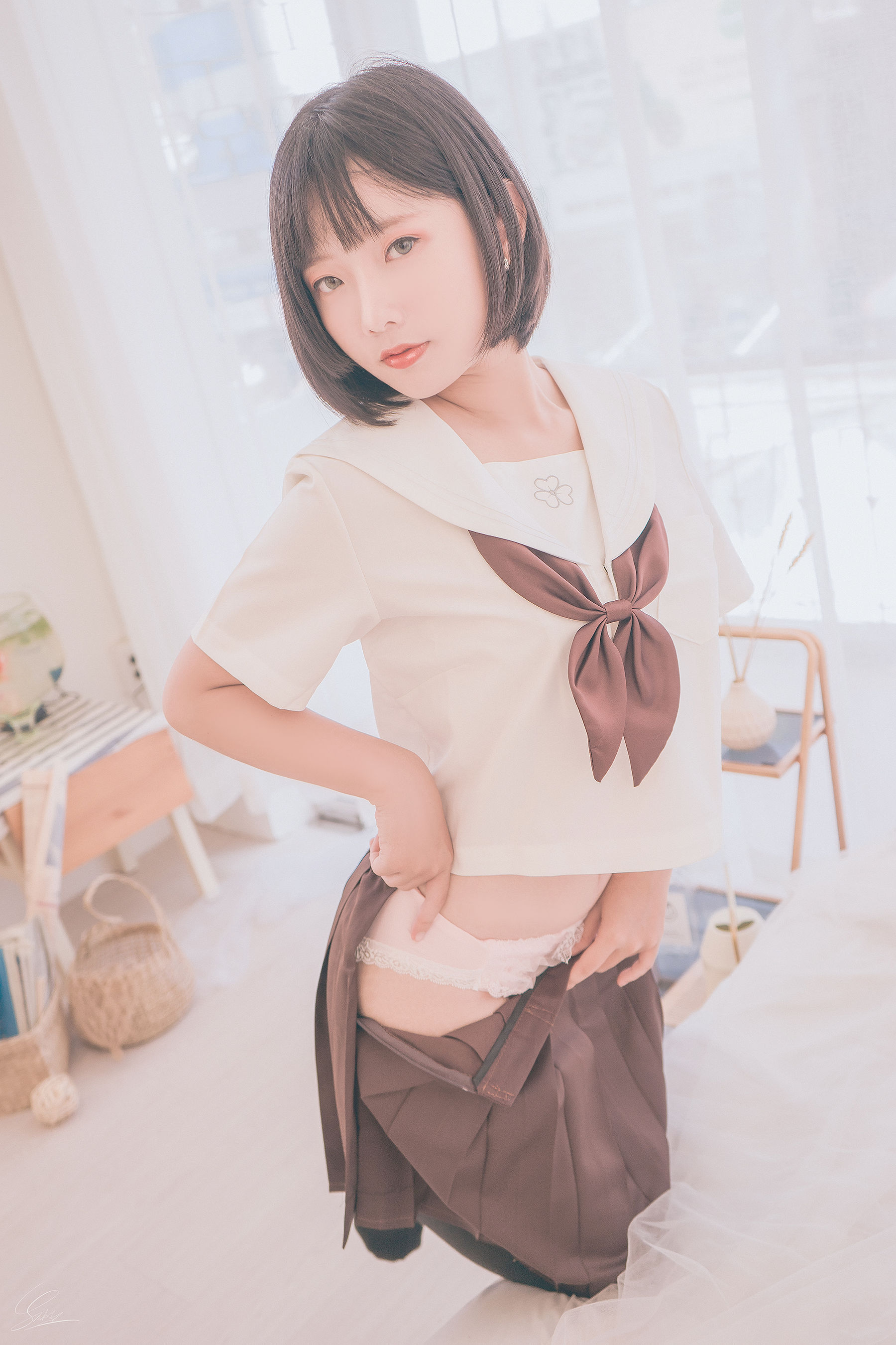 [Cosplay写真] Messie Huang - Birthday Seifuku