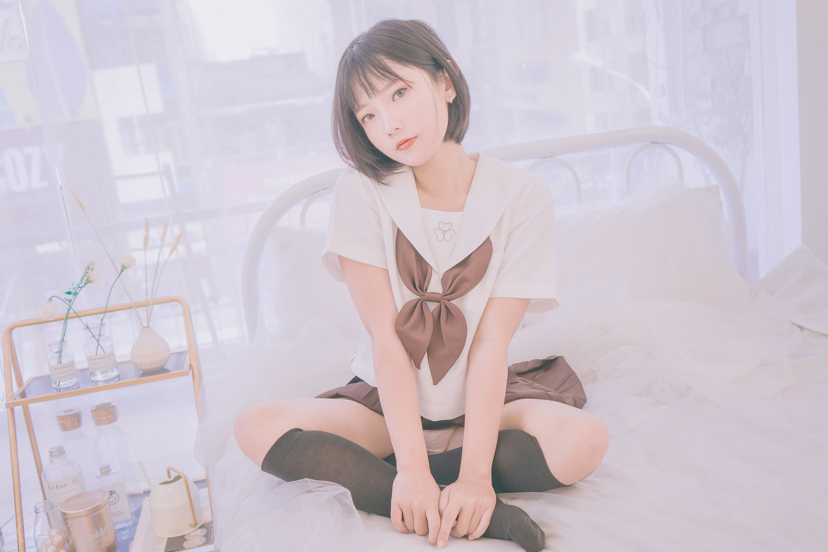 [Cosplay写真] Messie Huang - Birthday Seifuku