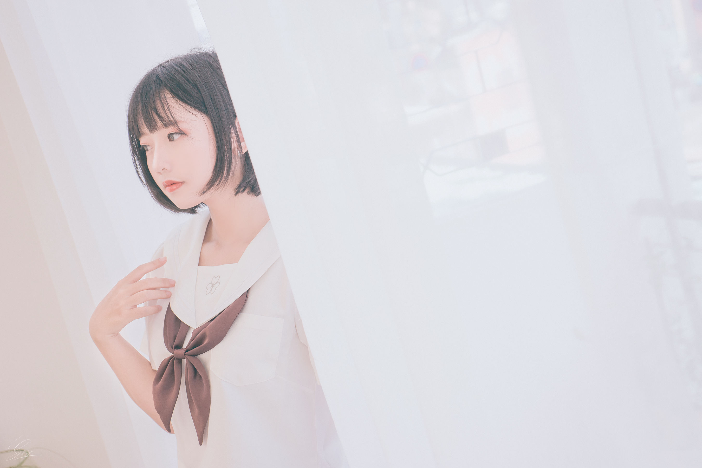 [Cosplay写真] Messie Huang - Birthday Seifuku