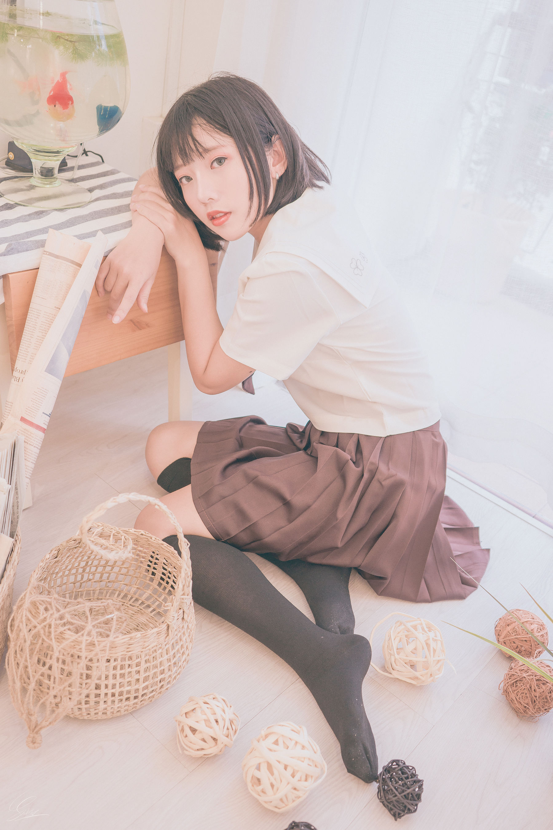 [Cosplay写真] Messie Huang - Birthday Seifuku