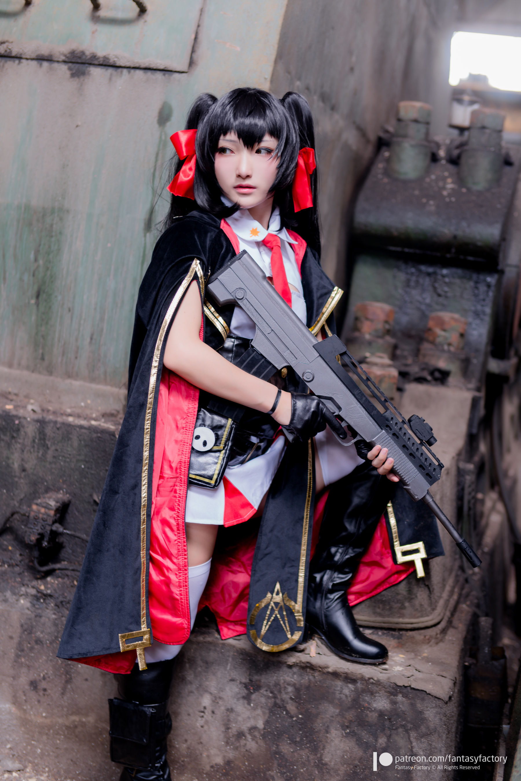 [Cosplay写真] 小丁 《Fantasy Factory》 - 2019.08 水底 黑丝 邻家少女