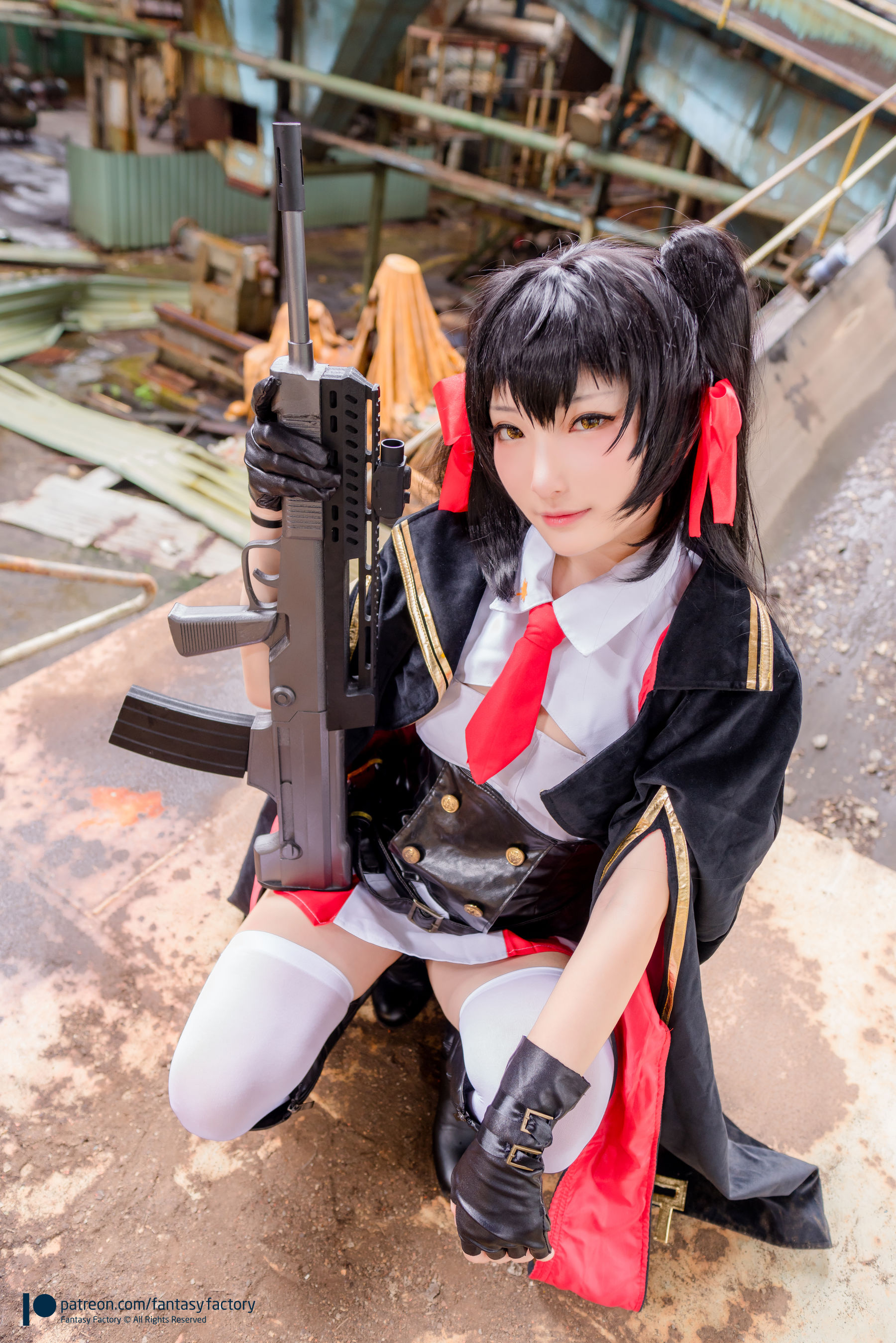 [Cosplay写真] 小丁 《Fantasy Factory》 - 2019.08 水底 黑丝 邻家少女