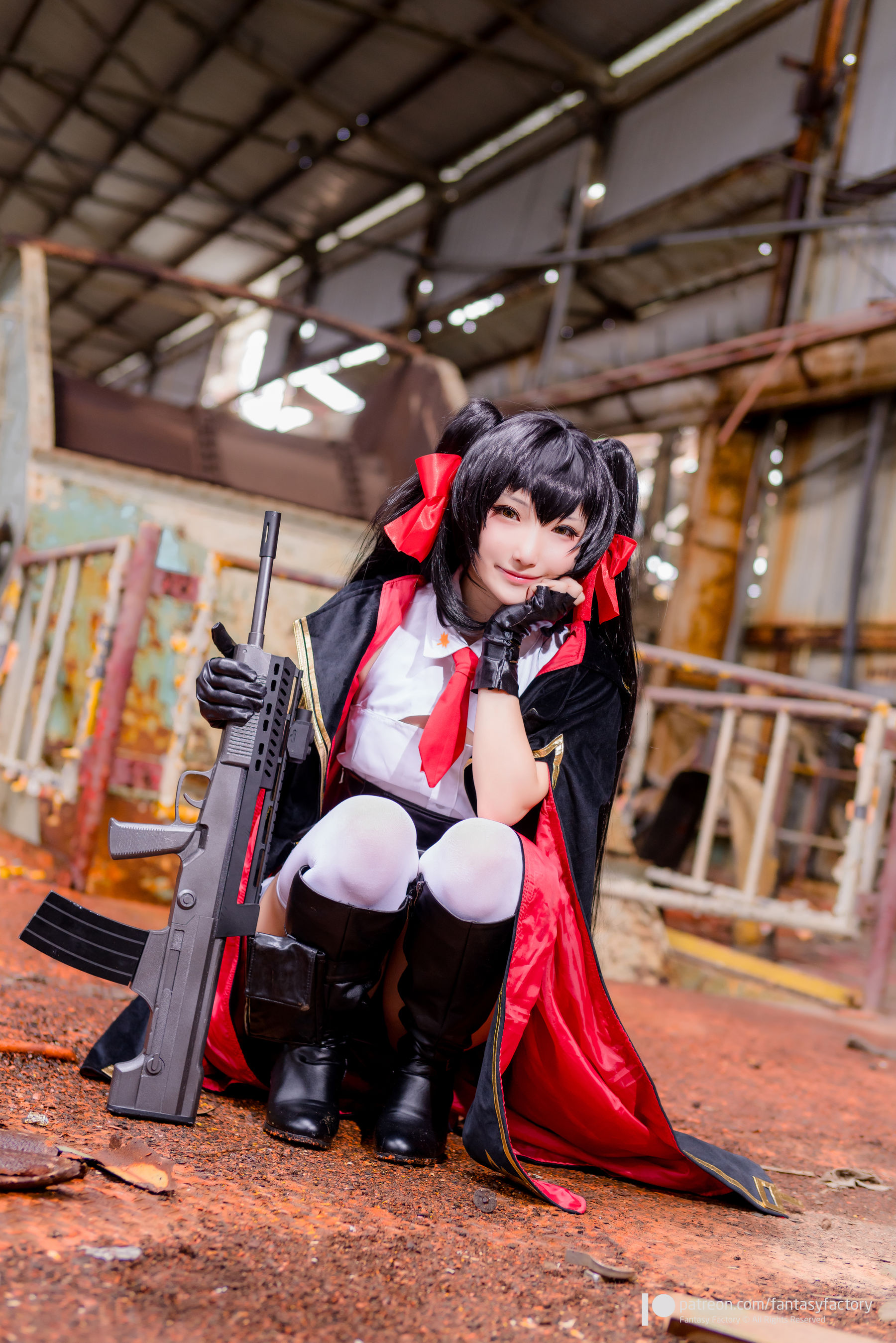 [Cosplay写真] 小丁 《Fantasy Factory》 - 2019.08 水底 黑丝 邻家少女