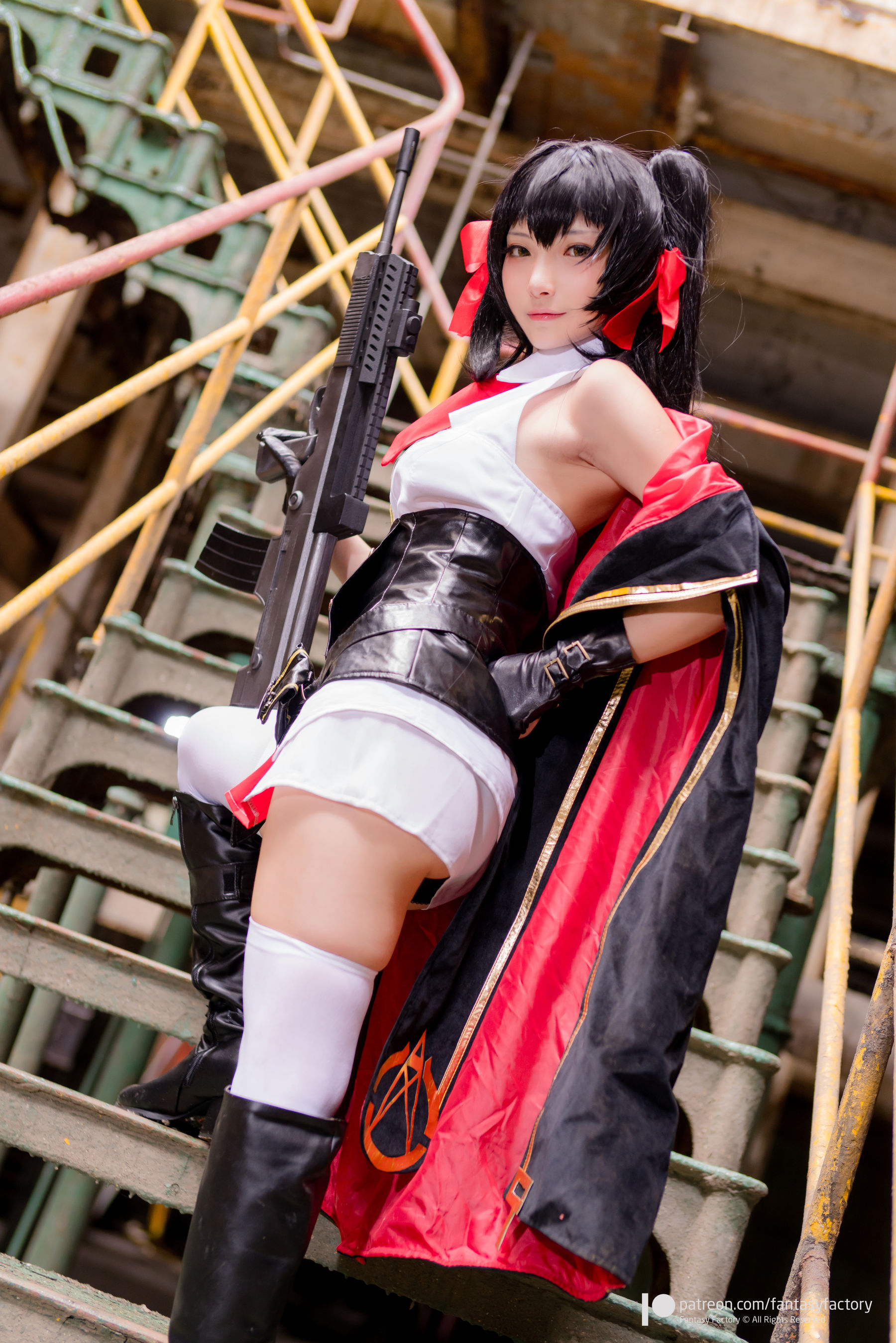 [Cosplay写真] 小丁 《Fantasy Factory》 - 2019.08 水底 黑丝 邻家少女