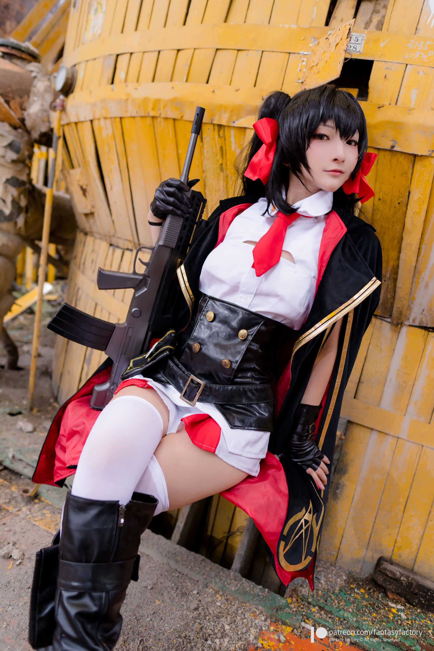 [Cosplay写真] 小丁 《Fantasy Factory》 - 2019.08 水底 黑丝 邻家少女