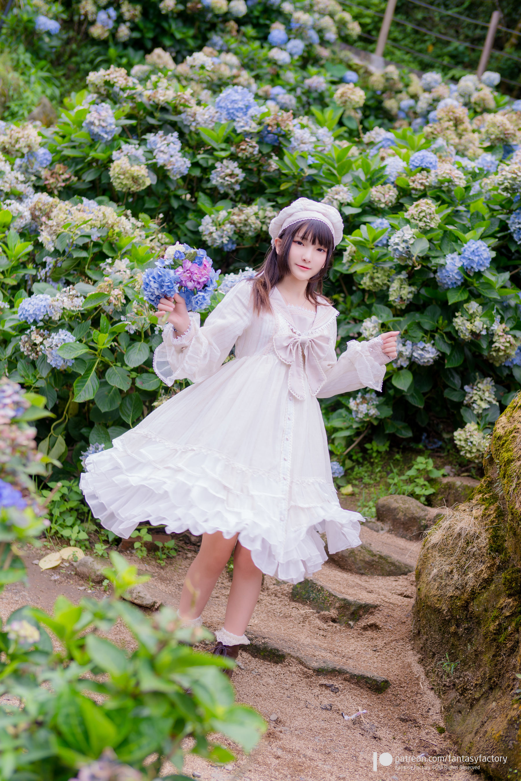 [Cosplay写真] 小丁 《Fantasy Factory》 - 2019.08 水底 黑丝 邻家少女