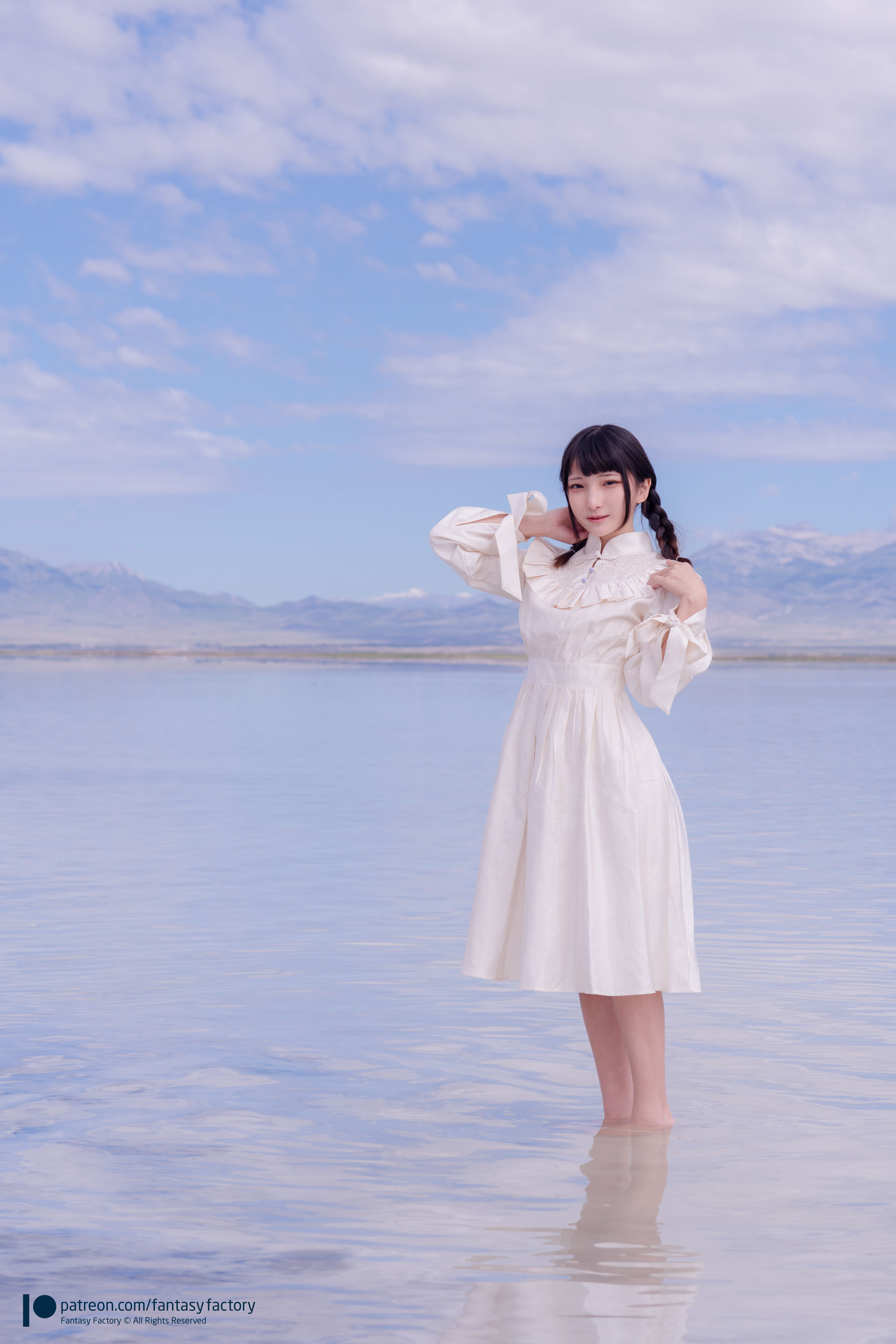 [Cosplay写真] 小丁 《Fantasy Factory》 - 2019.08 水底 黑丝 邻家少女