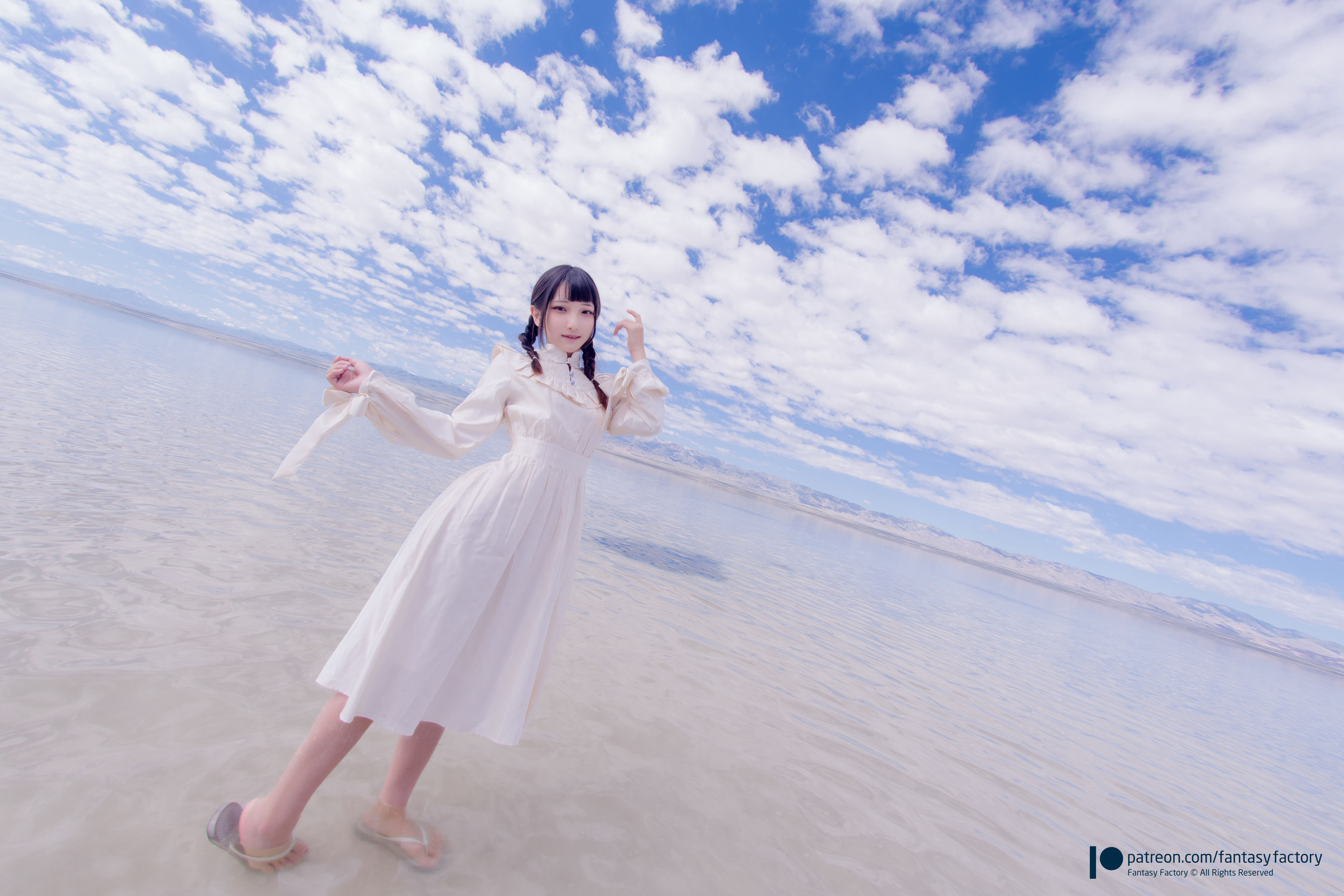 [Cosplay写真] 小丁 《Fantasy Factory》 - 2019.08 水底 黑丝 邻家少女