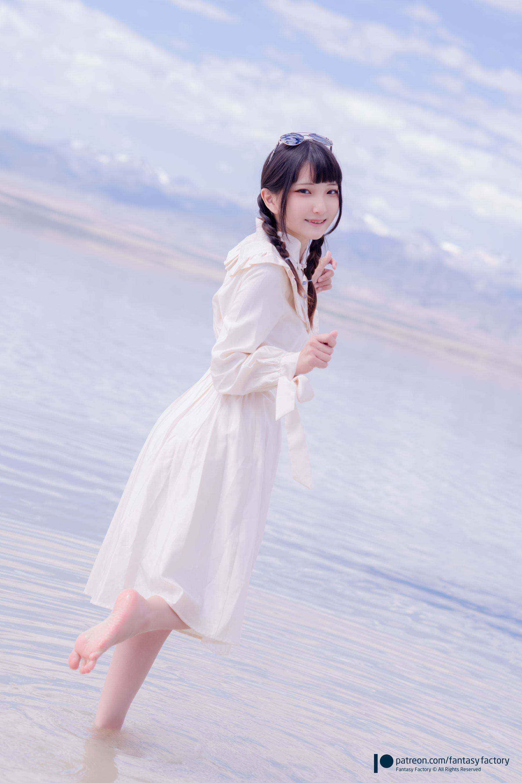 [Cosplay写真] 小丁 《Fantasy Factory》 - 2019.08 水底 黑丝 邻家少女