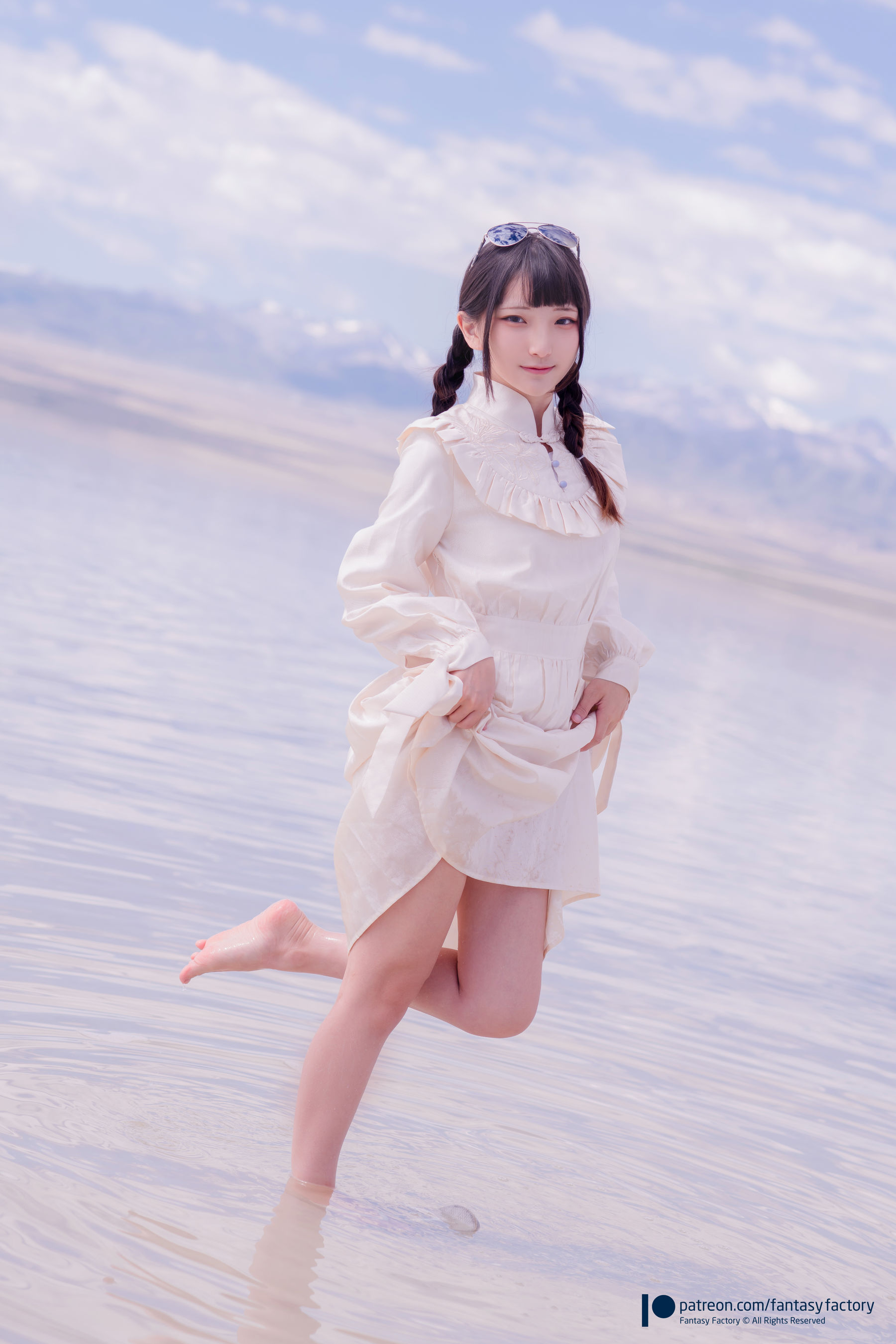 [Cosplay写真] 小丁 《Fantasy Factory》 - 2019.08 水底 黑丝 邻家少女