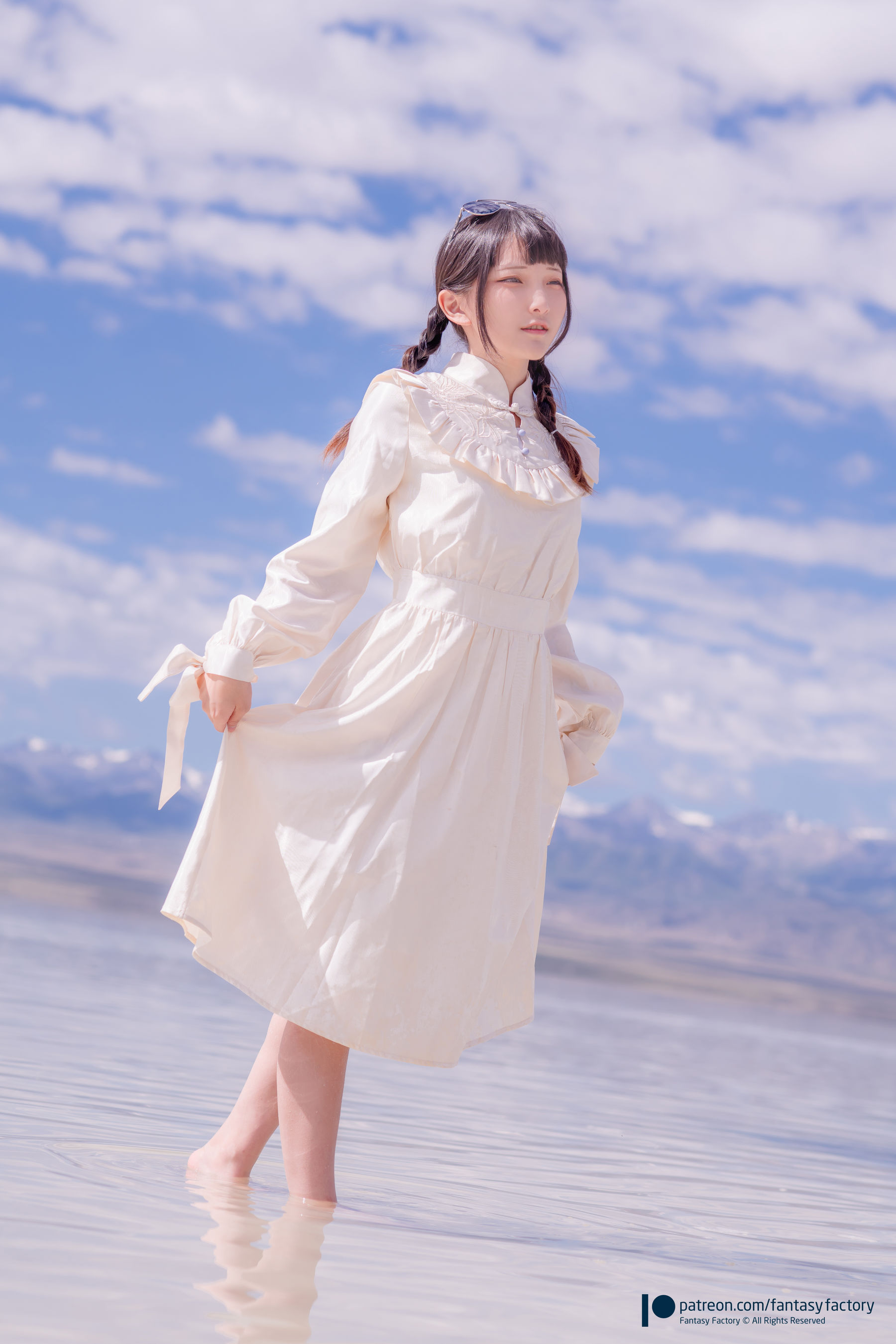 [Cosplay写真] 小丁 《Fantasy Factory》 - 2019.08 水底 黑丝 邻家少女