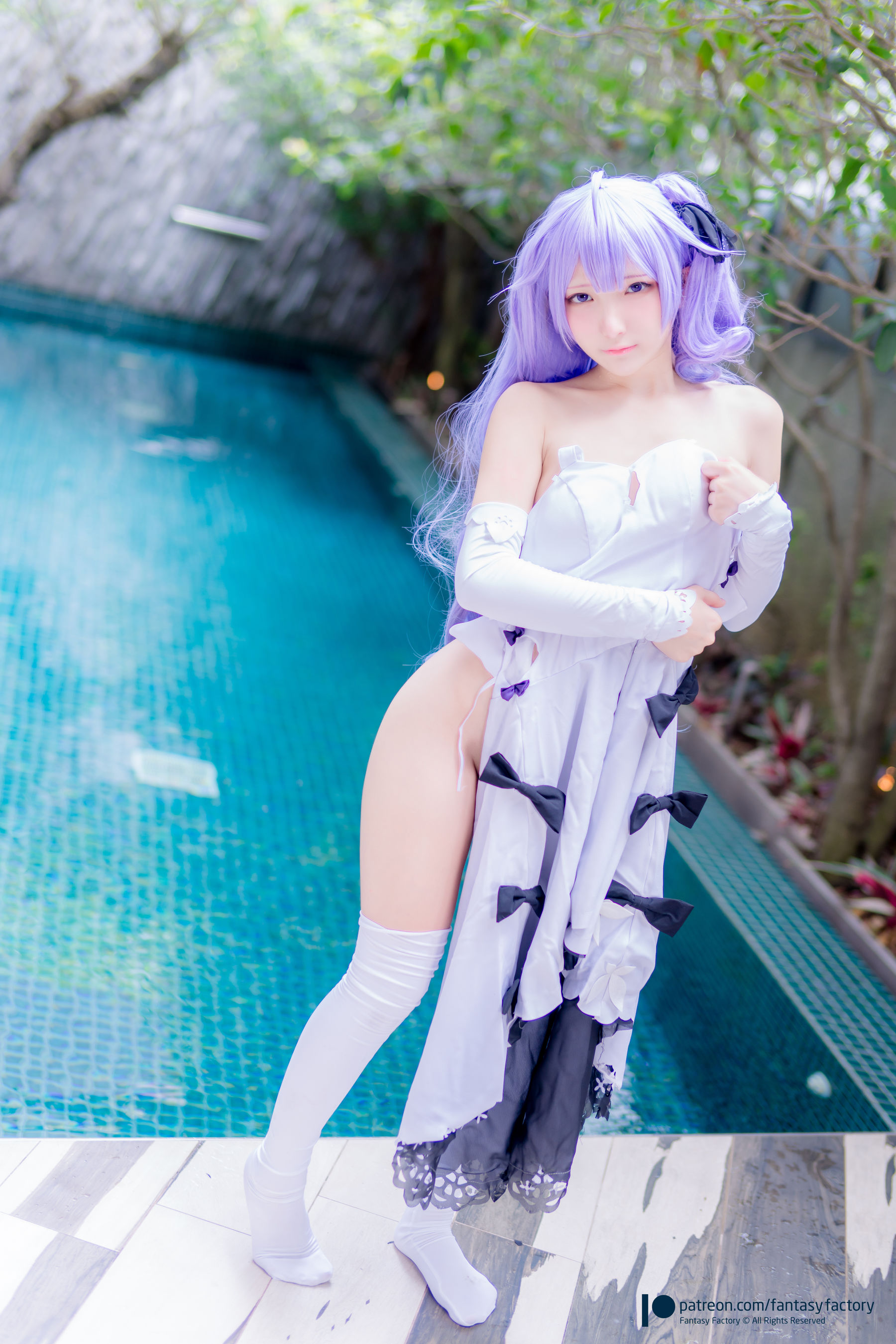 [Cosplay写真] 小丁 《Fantasy Factory》 - 2019.08 水底 黑丝 邻家少女