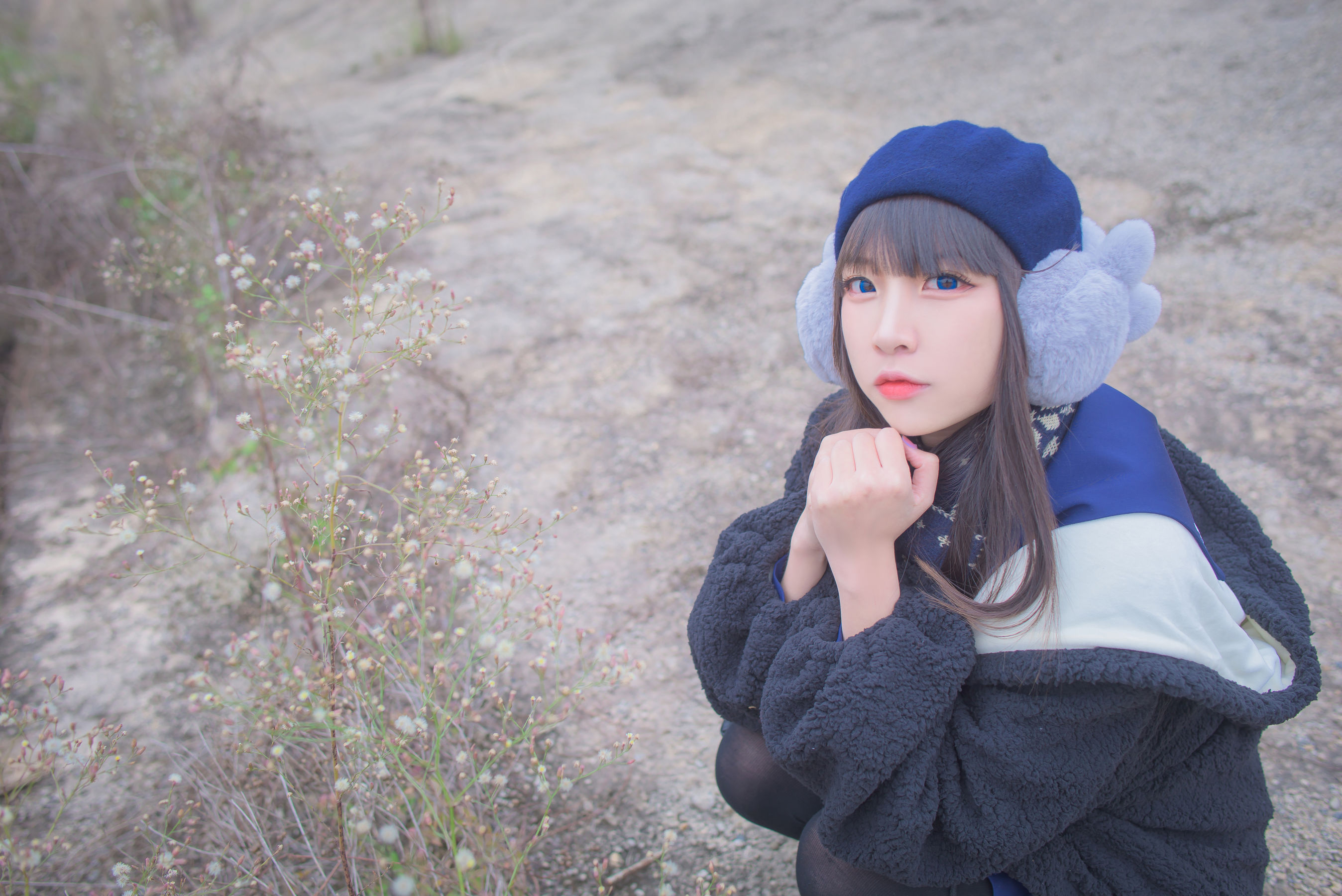[Cosplay写真] 人气Coser二佐Nisa - 初春外拍