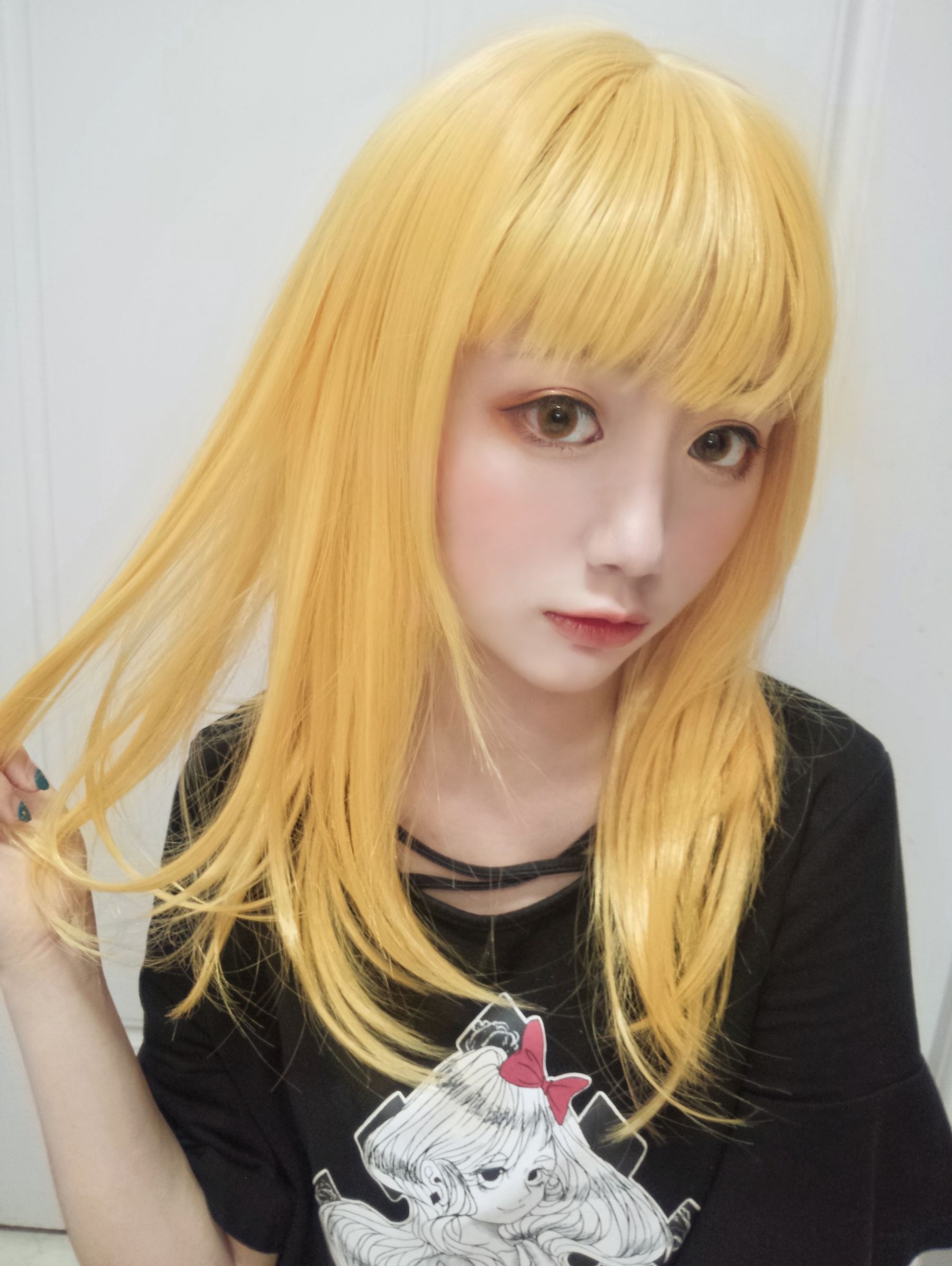 [Cosplay写真] 动漫博主弦音sic - 黄头发妹妹