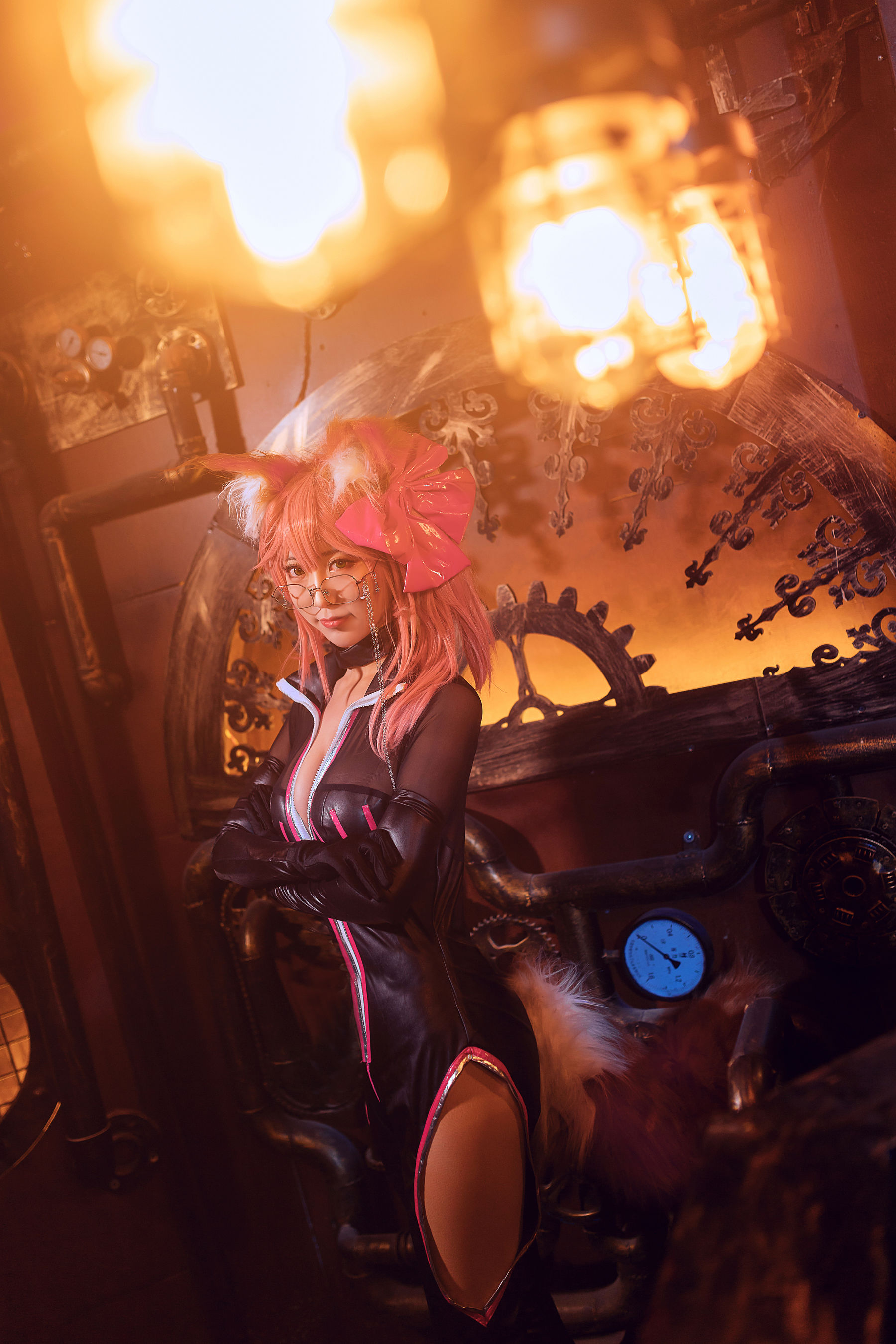 [Cosplay写真] 人气Coser黑川 - 玉藻前真爱