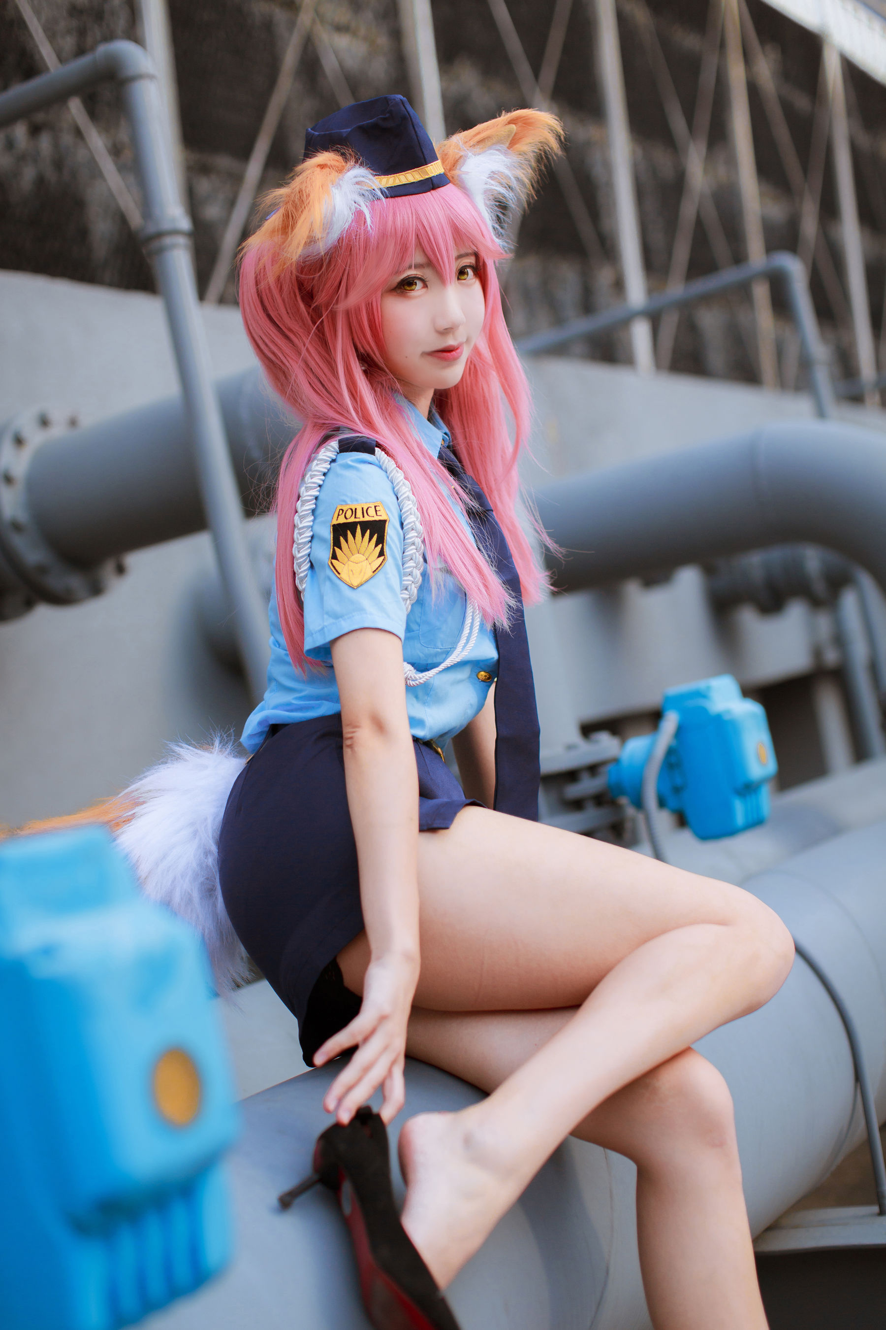 [Cosplay写真] 人气Coser黑川 - 玉藻前真爱