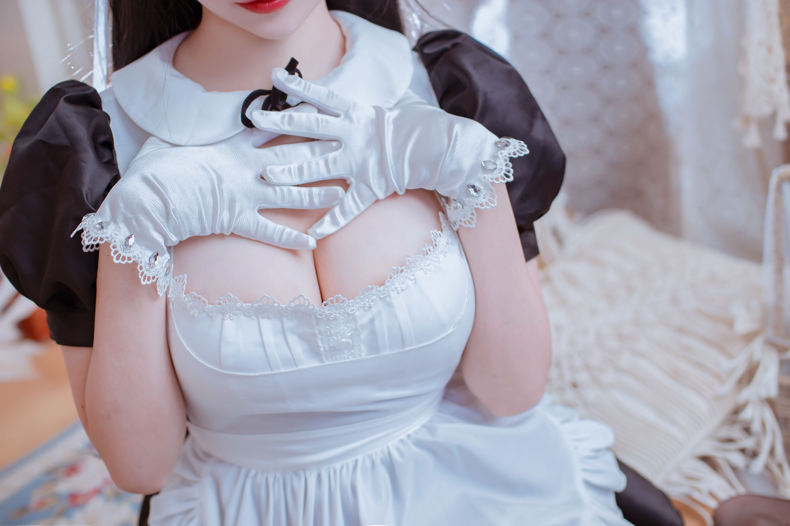 [Cosplay写真] 人气Coser二佐Nisa - 犬之眷之碧蓝爱宕 女仆
