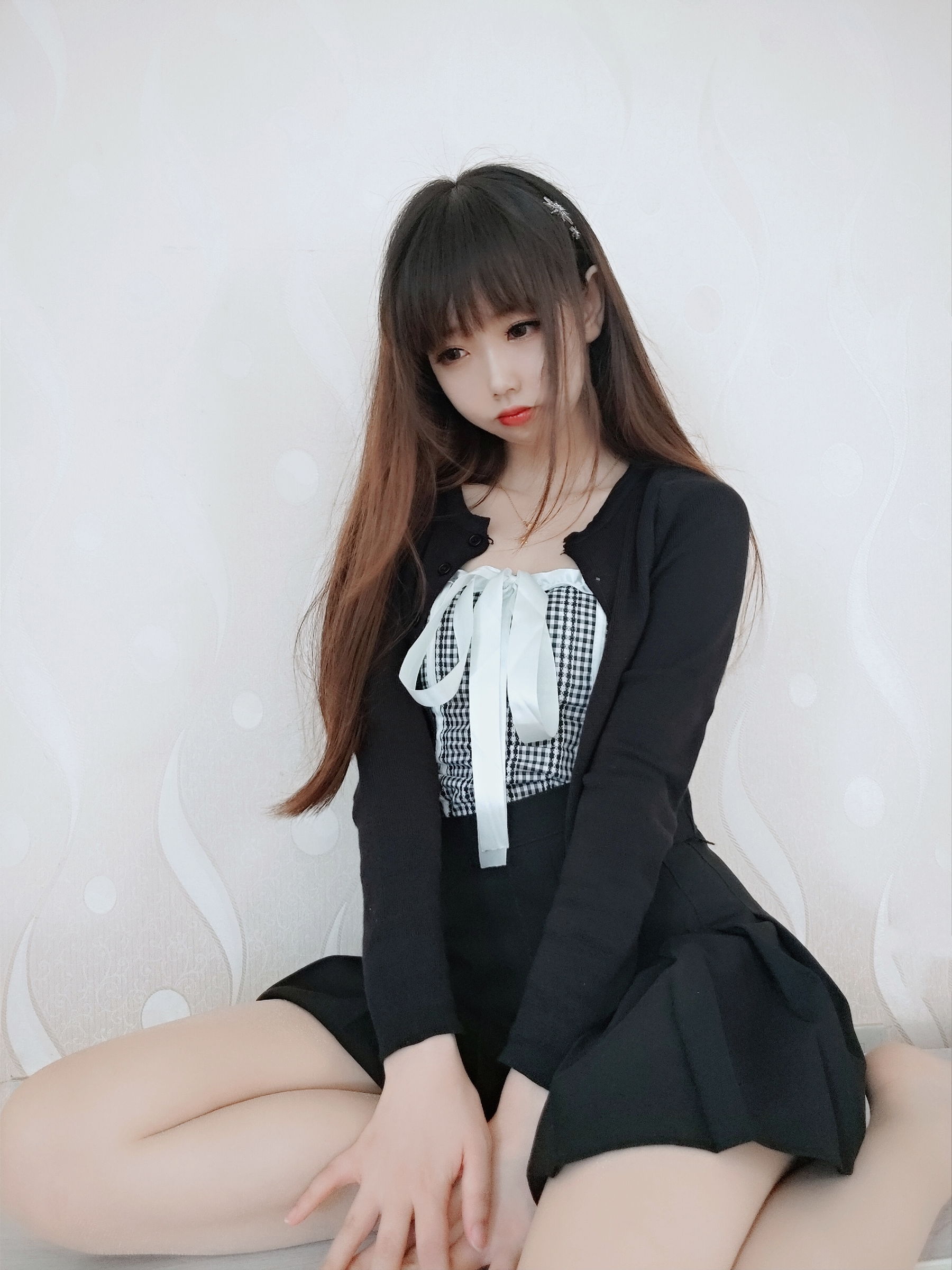 [Cosplay写真] Cos小姐姐雪琪 - 肉丝连衣裙