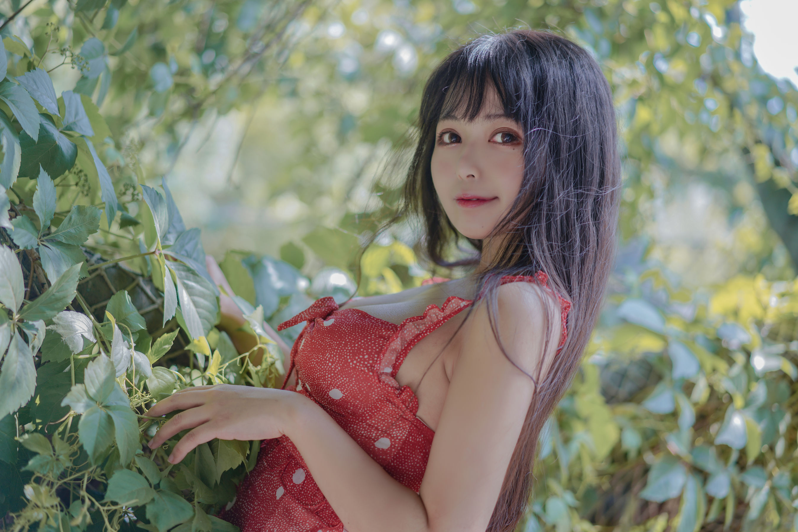 [Cosplay写真] 大眼萌妹黑猫猫OvO - 草莓