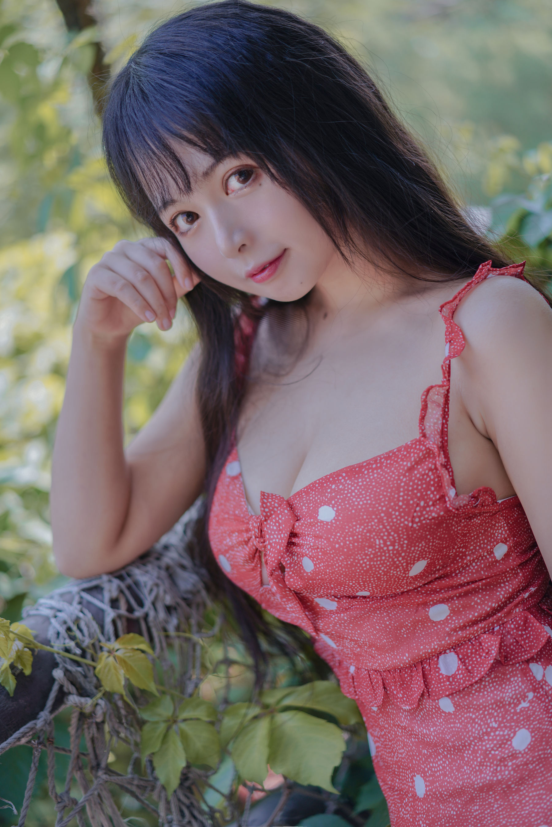 [Cosplay写真] 大眼萌妹黑猫猫OvO - 草莓