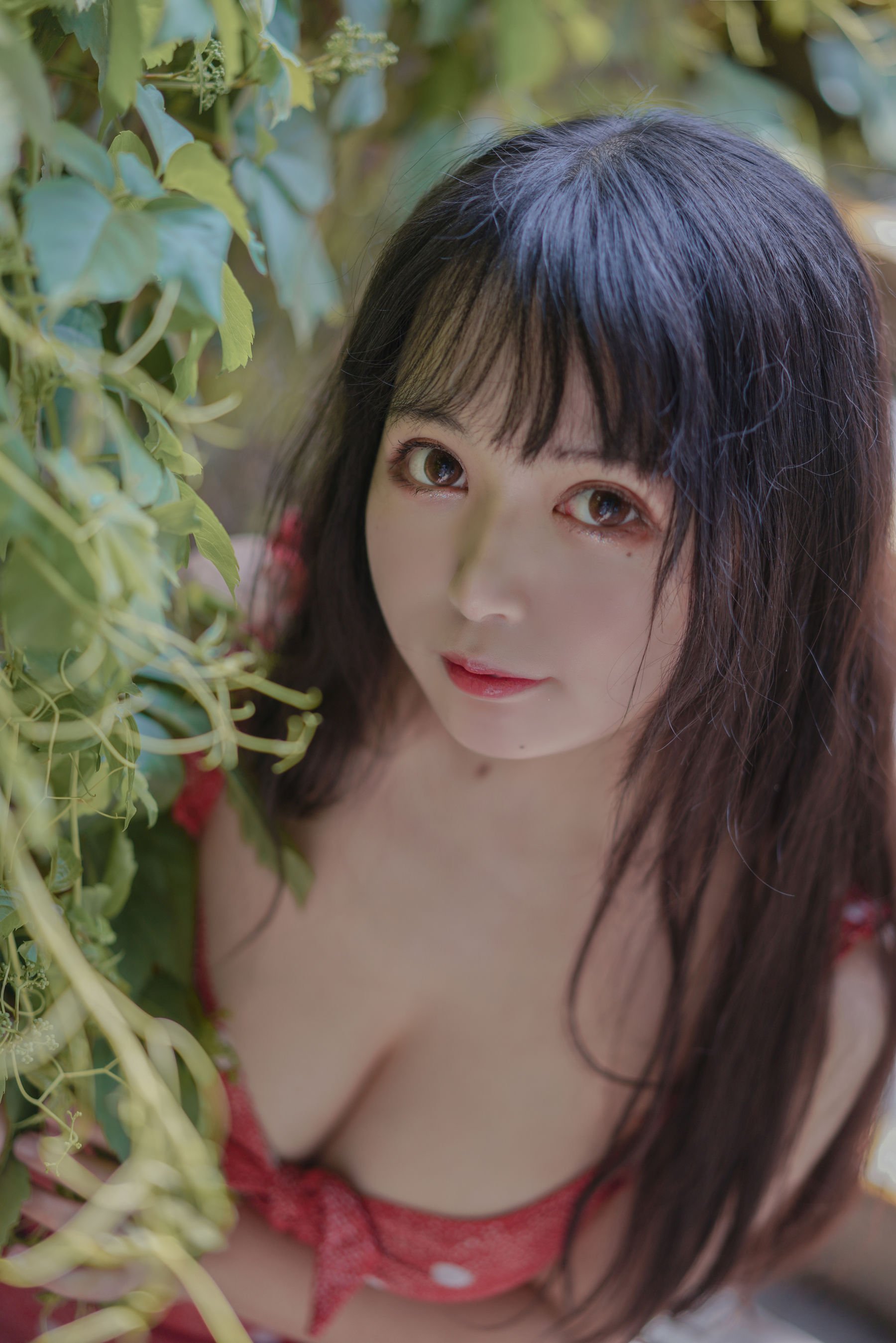 [Cosplay写真] 大眼萌妹黑猫猫OvO - 草莓