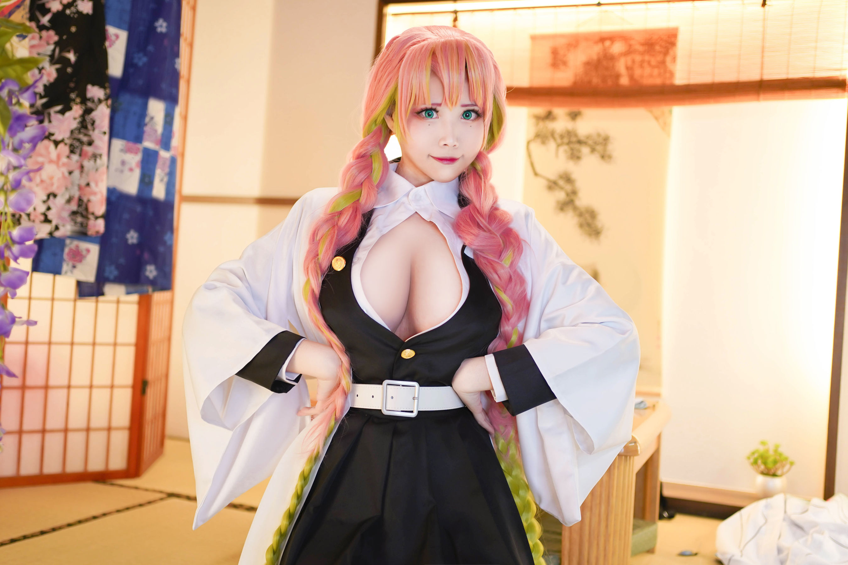 [Cosplay写真] Coser萱-KaYa - 鬼灭之刃 甘露寺