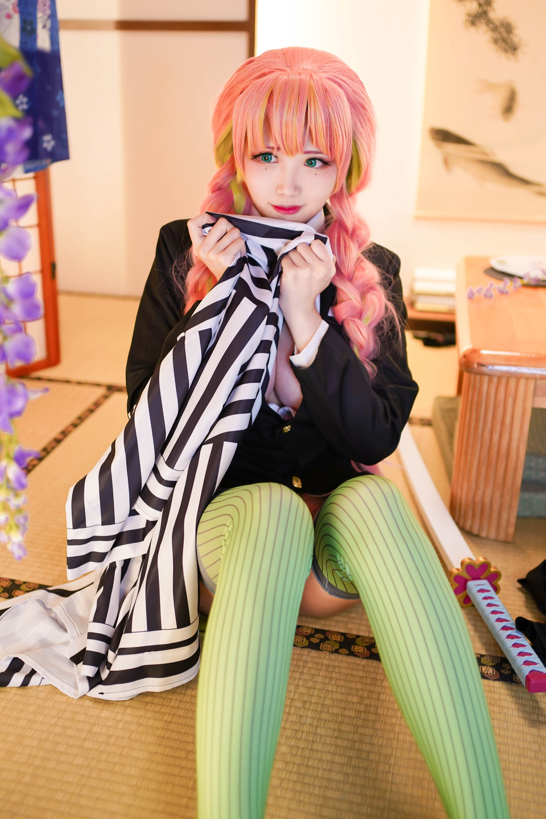 [Cosplay写真] Coser萱-KaYa - 鬼灭之刃 甘露寺