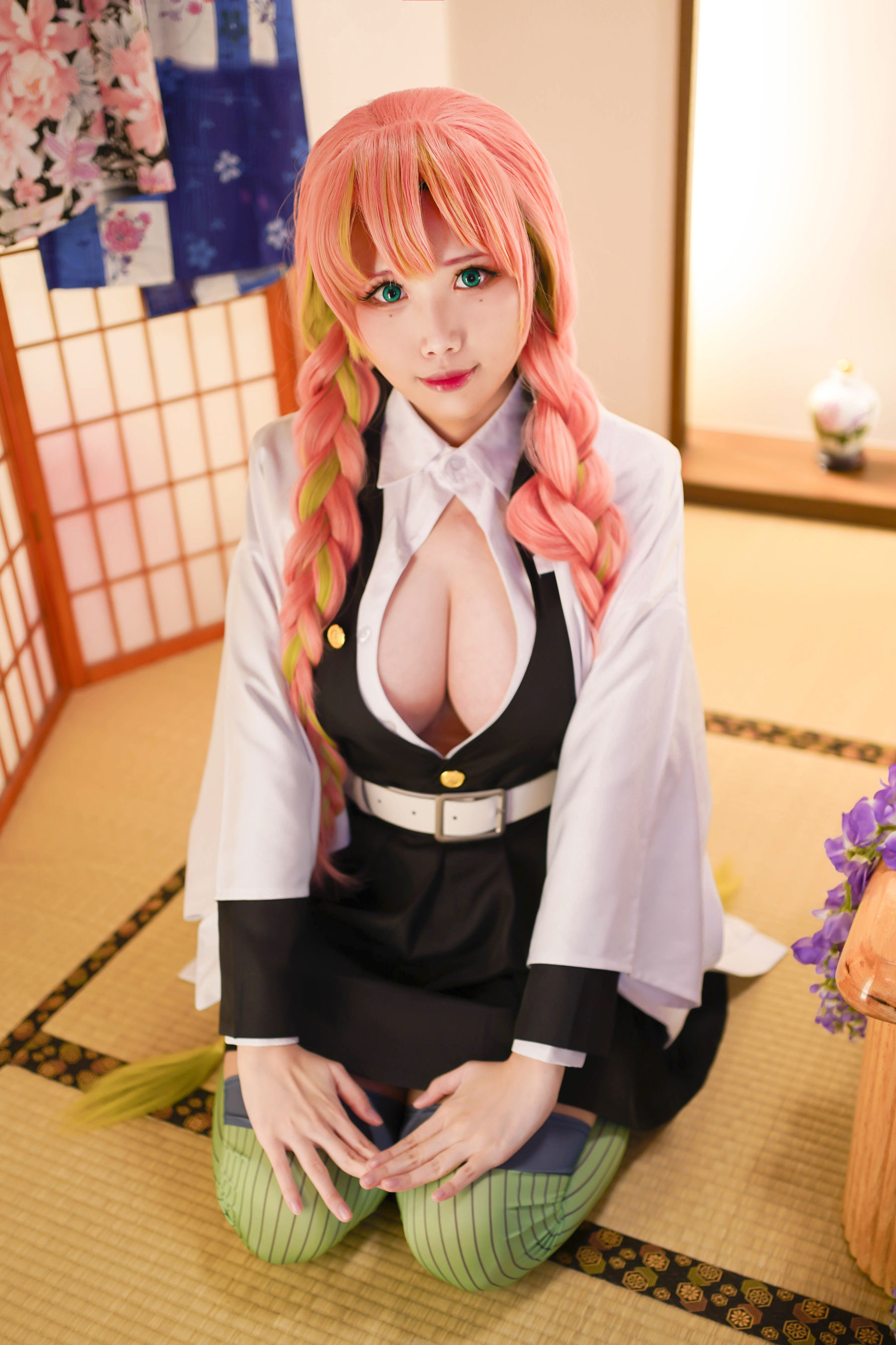 [Cosplay写真] Coser萱-KaYa - 鬼灭之刃 甘露寺