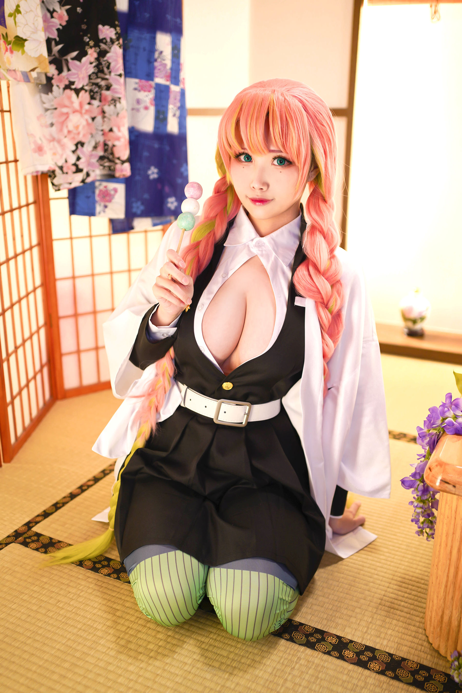 [Cosplay写真] Coser萱-KaYa - 鬼灭之刃 甘露寺