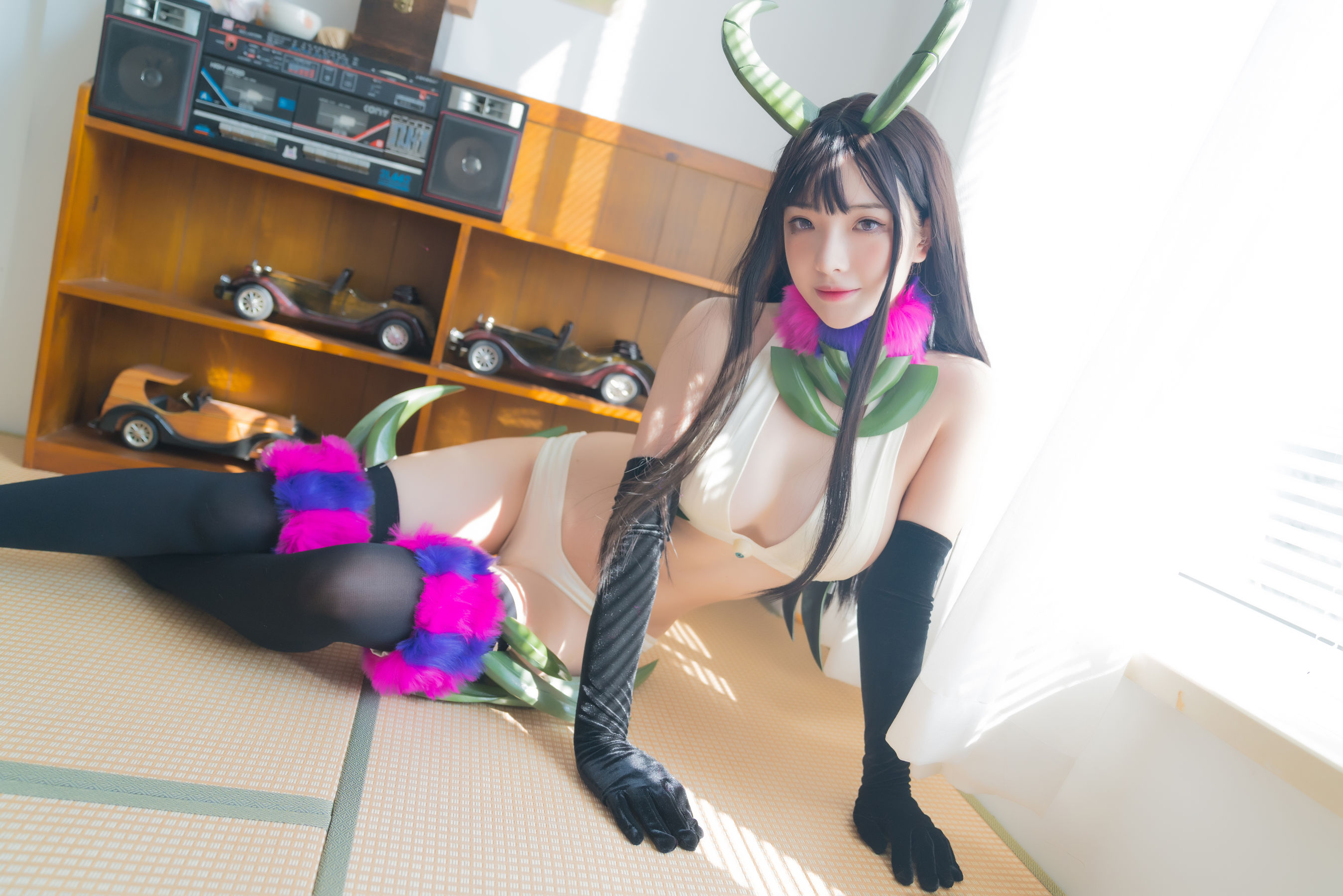 [Cosplay写真] 动漫博主雯妹 - 恶魔姐姐