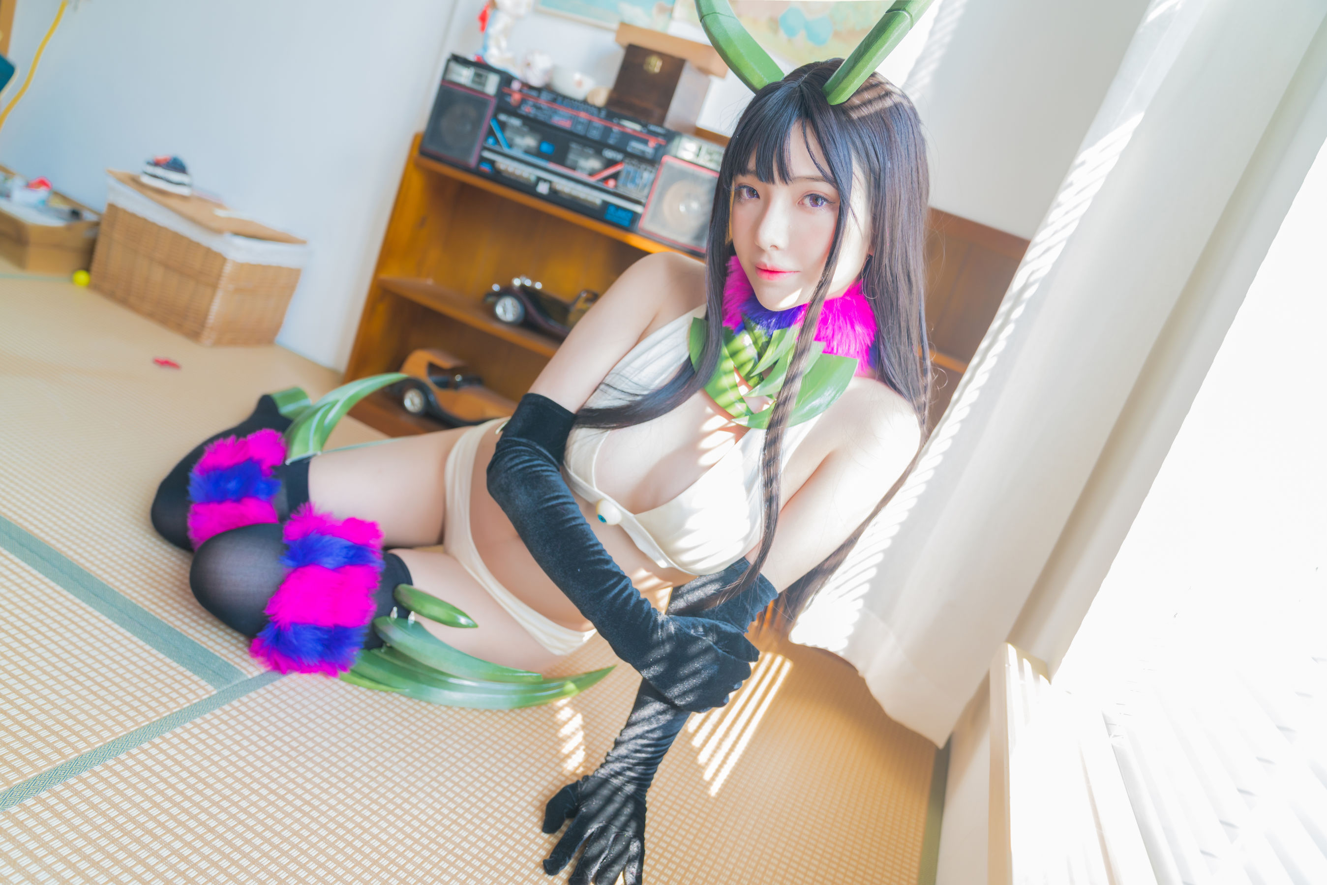 [Cosplay写真] 动漫博主雯妹 - 恶魔姐姐