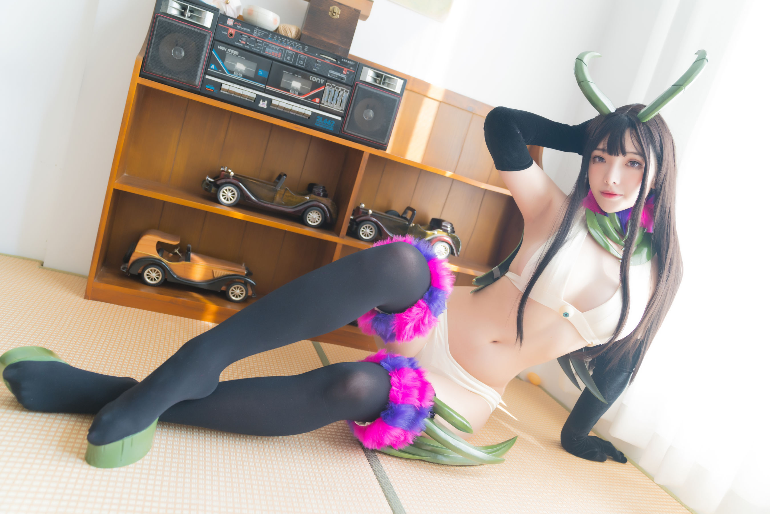 [Cosplay写真] 动漫博主雯妹 - 恶魔姐姐
