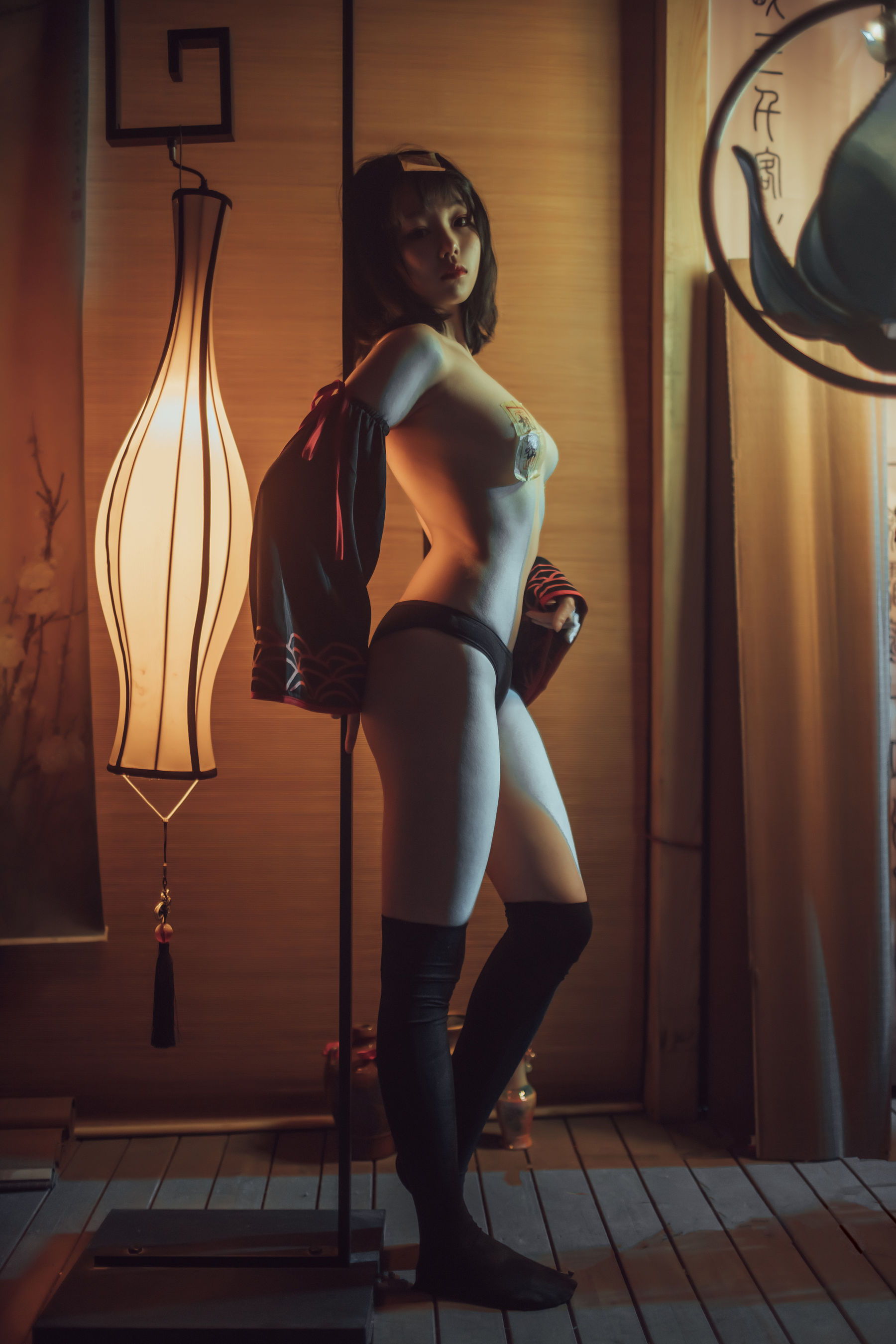 [Cosplay写真] 七月喵子 - 小僵尸