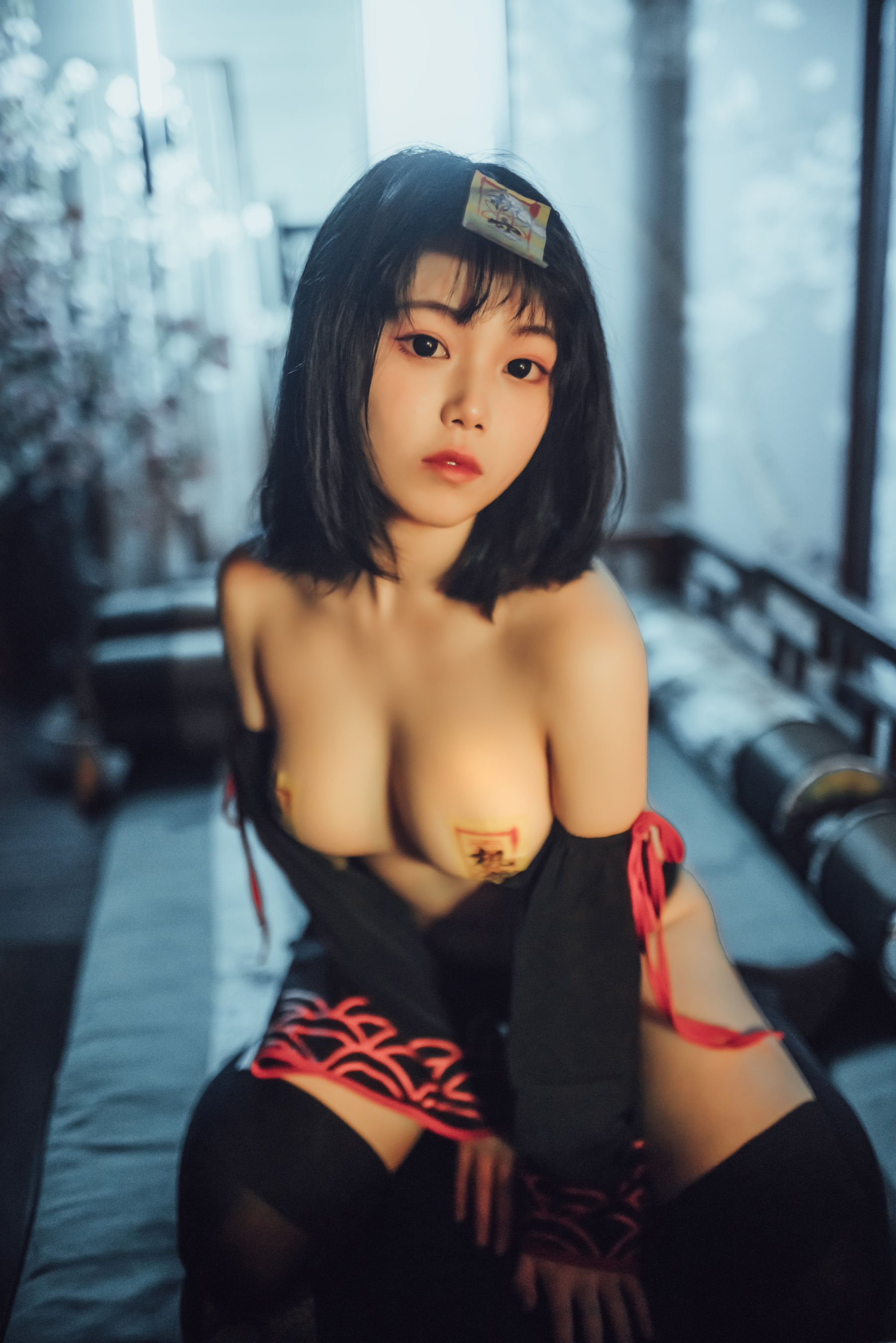 [Cosplay写真] 七月喵子 - 小僵尸