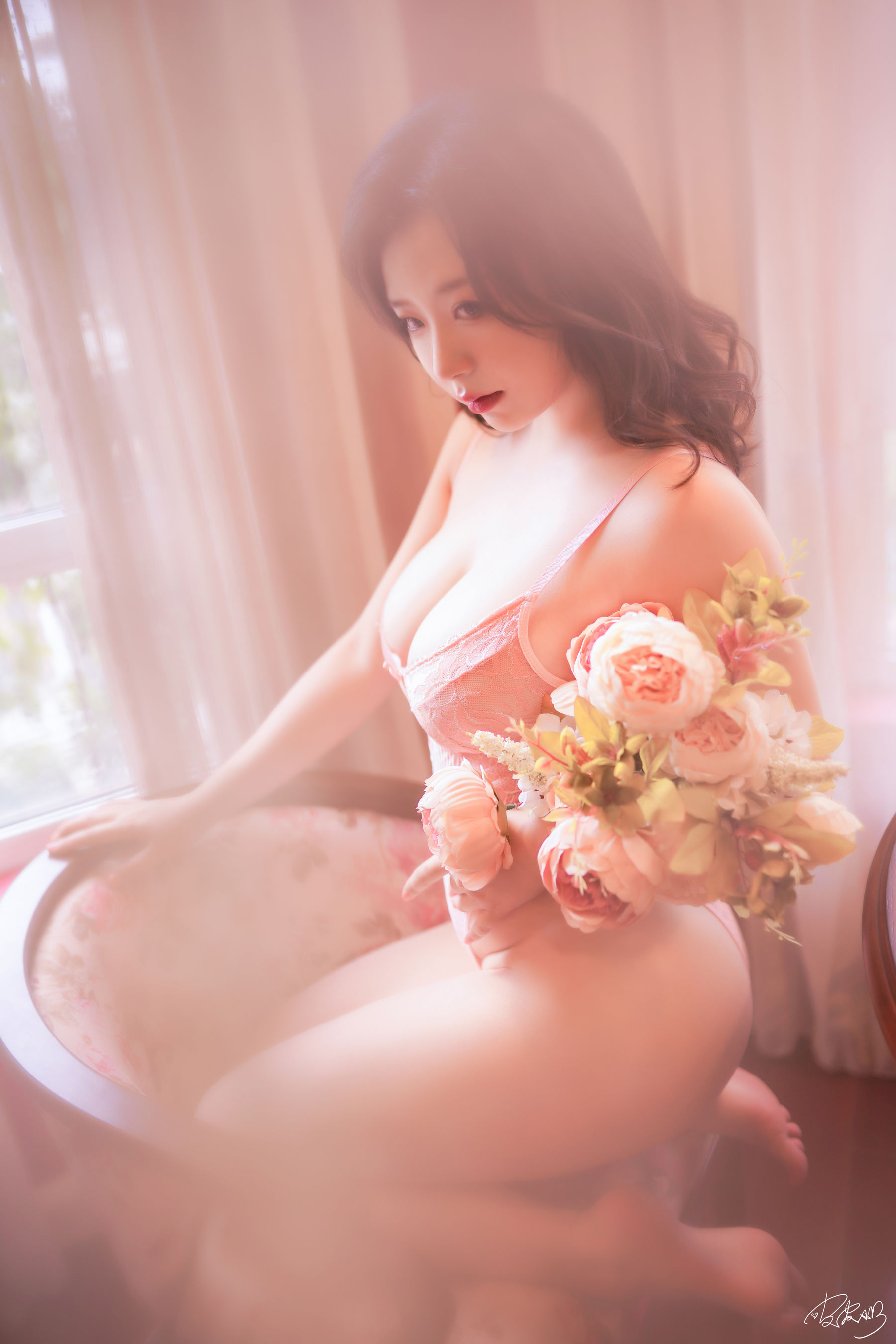 [Cosplay写真] 皮皮奶可可爱了啦 - 复古连体
