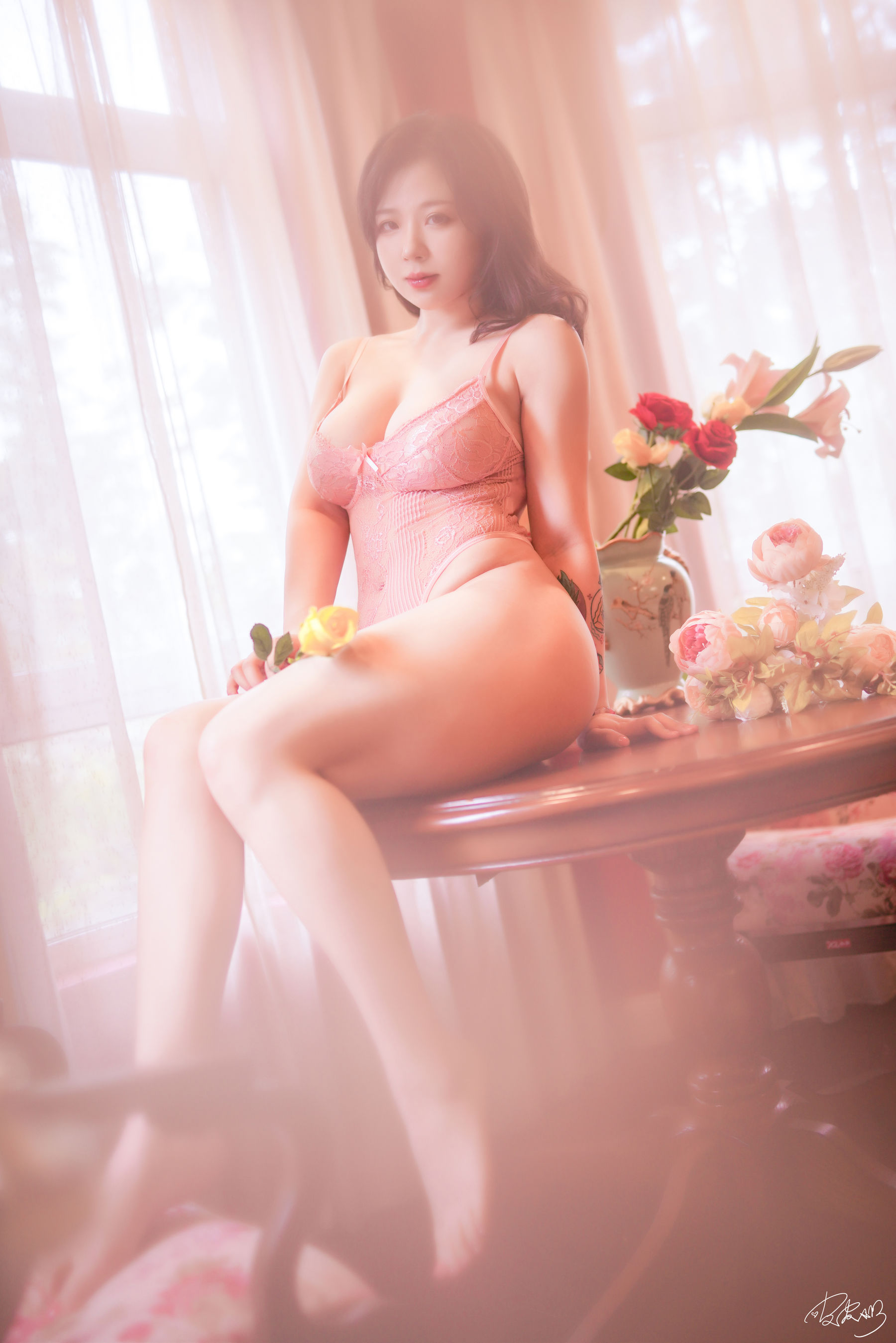 [Cosplay写真] 皮皮奶可可爱了啦 - 复古连体